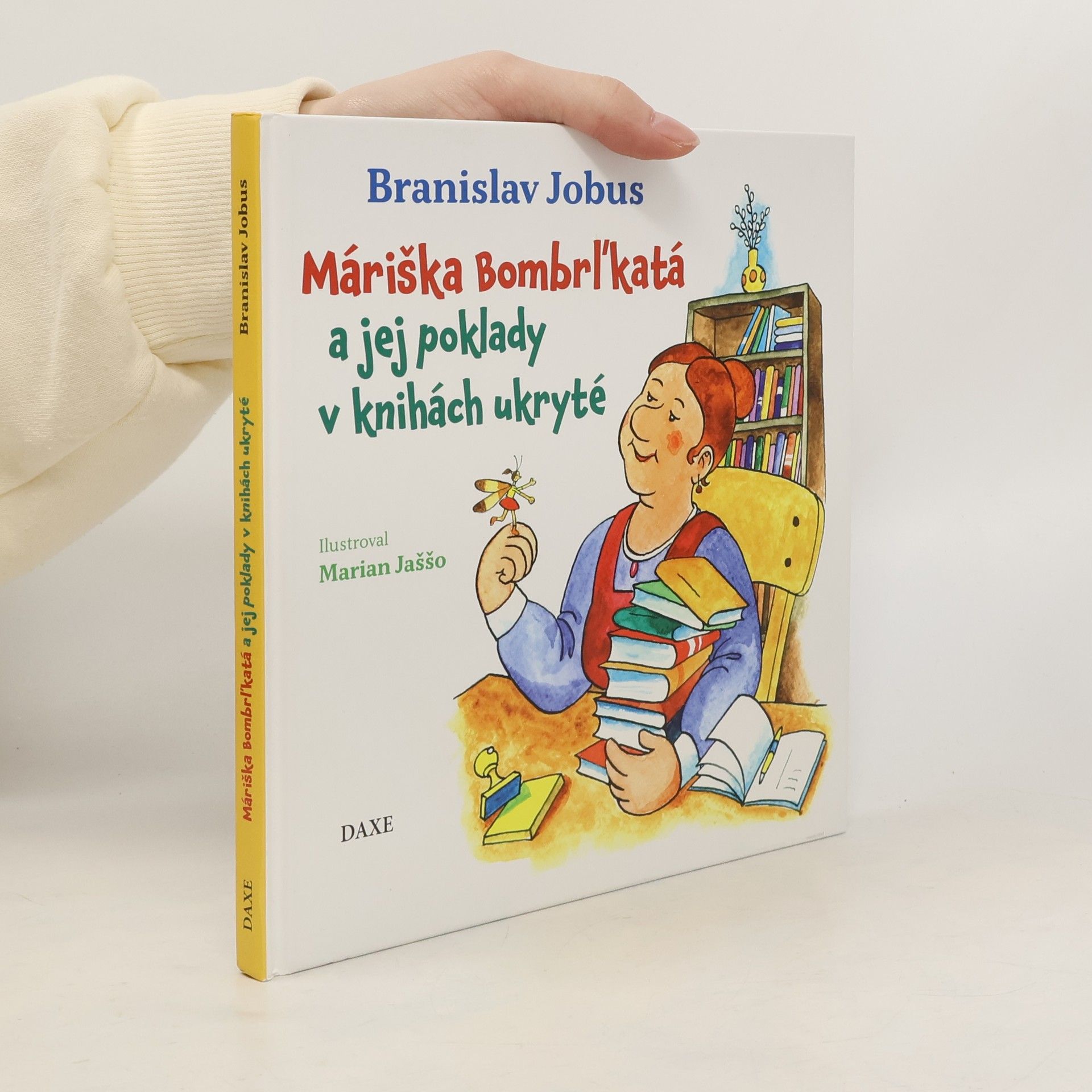Branislav Jobus Máriška Bombľkatá a jej poklady v knihách ukryté