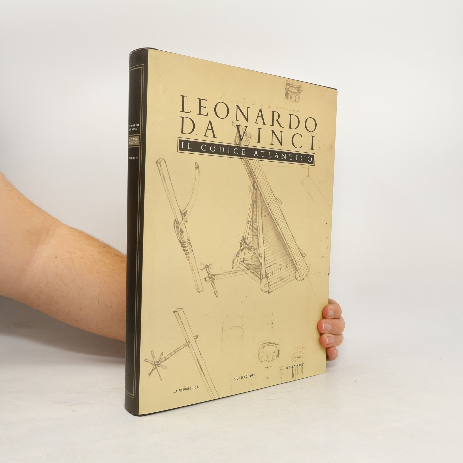 Kolektiv autorů Leonardo da Vinci. Il codice atlantico 17.
