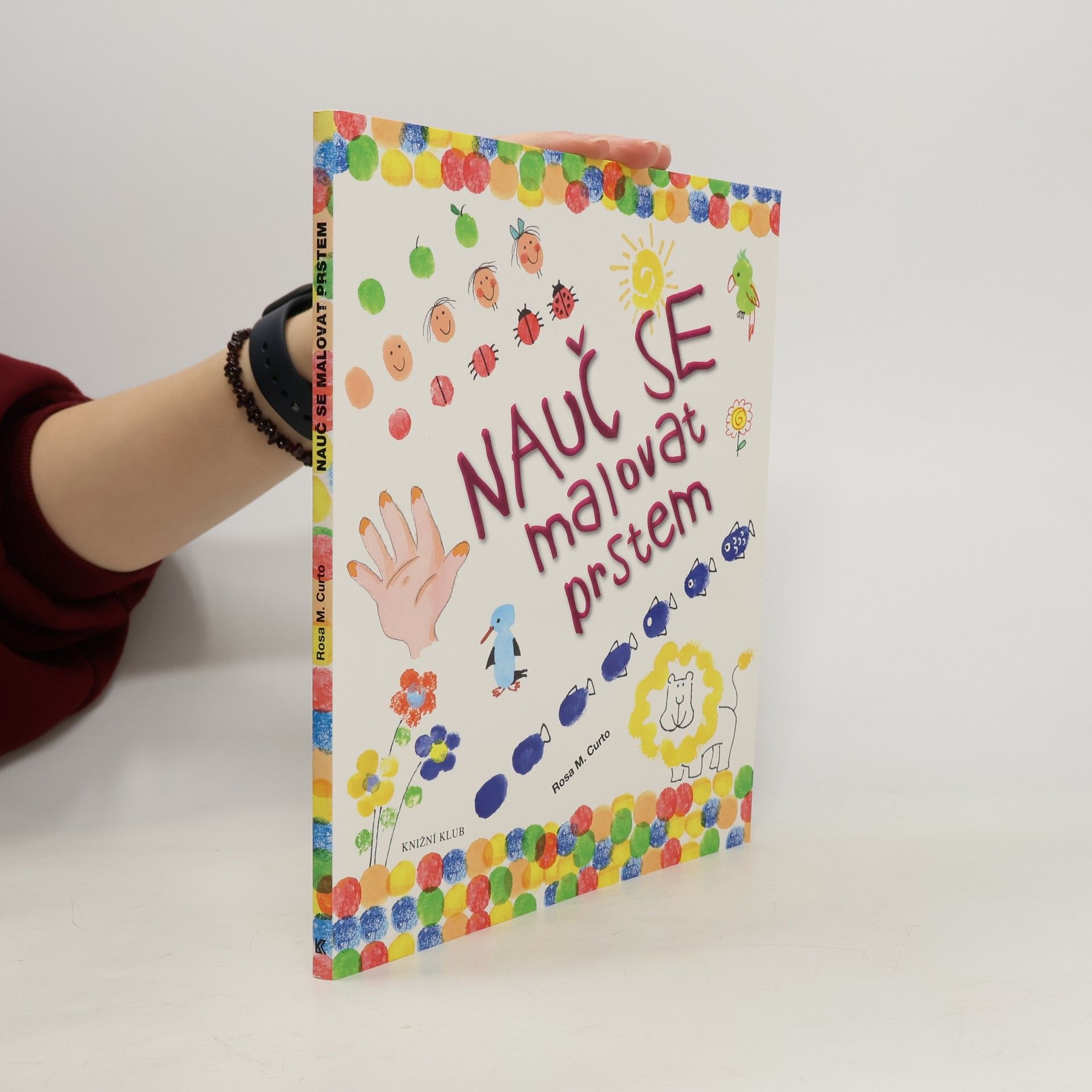 Rosa María Curto Nauč se malovat prstem