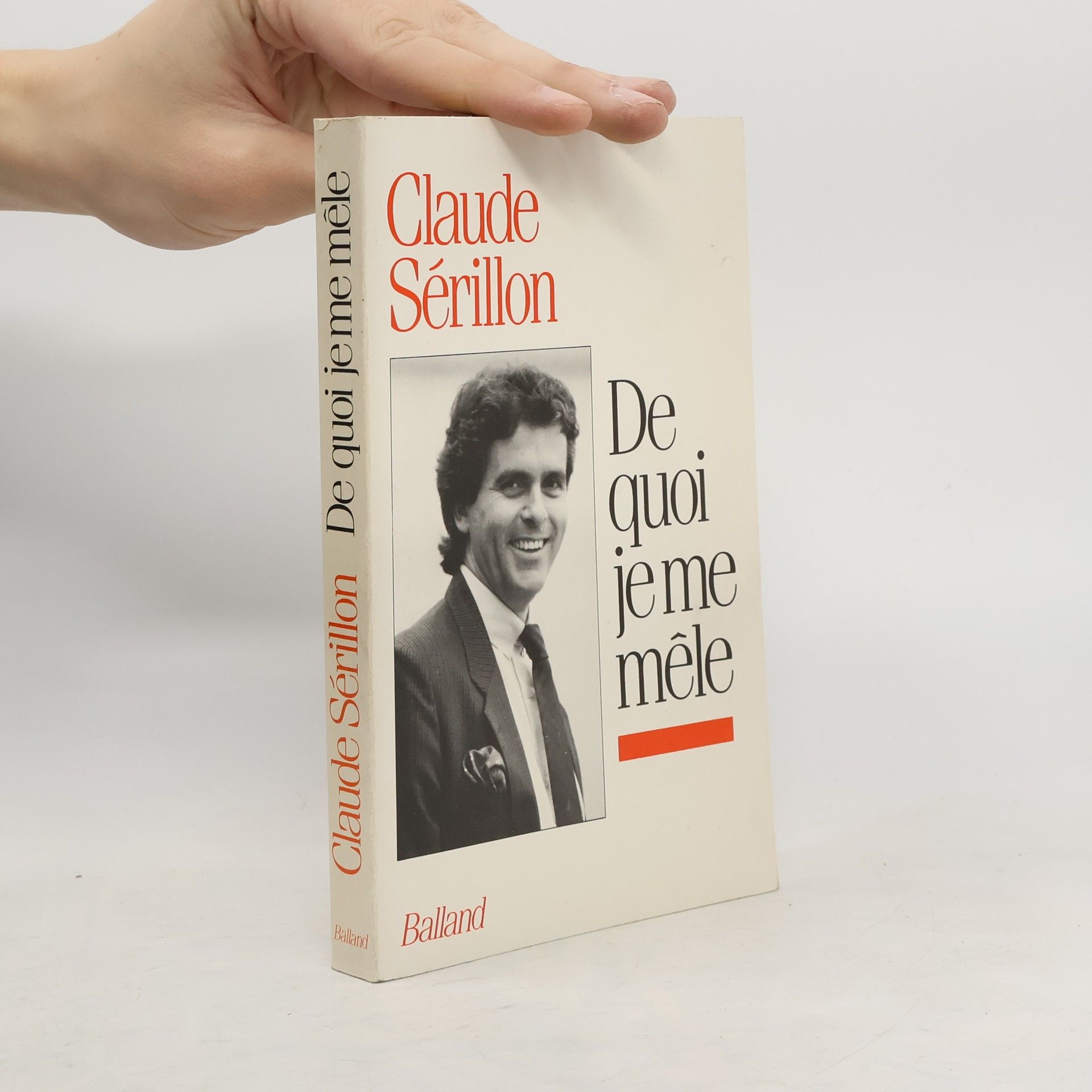 Claude Sérillon De quoi je me mêle