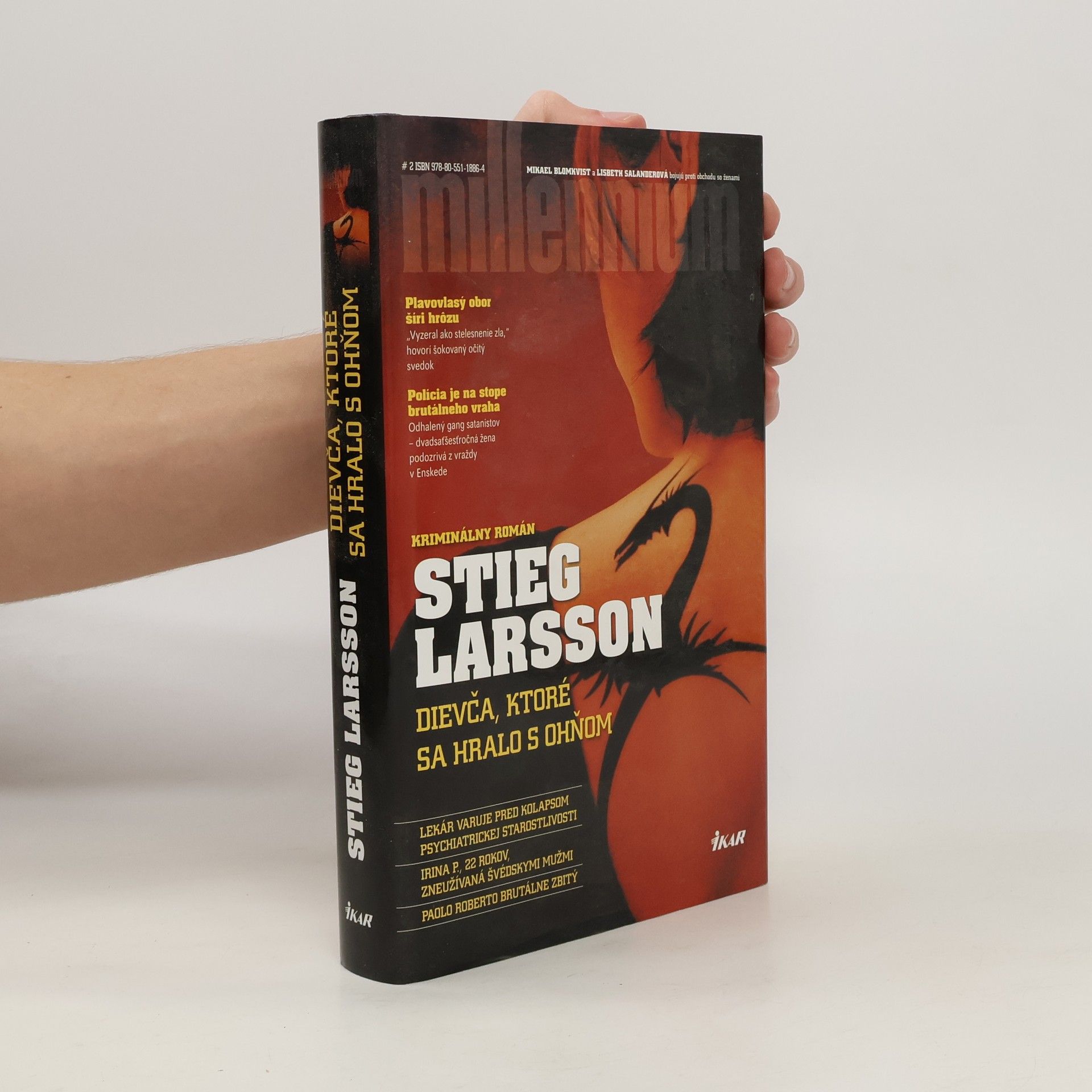 Stieg Larsson Dievča, ktoré sa hralo s ohňom