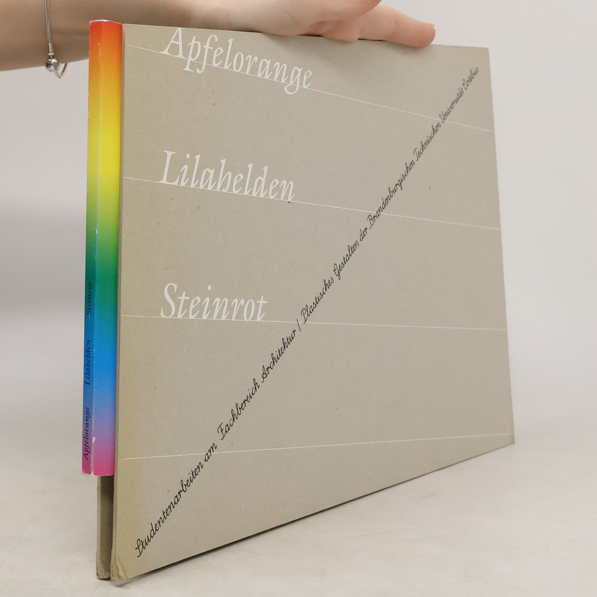 Apfelorange, Lilahelden, Steinrot
