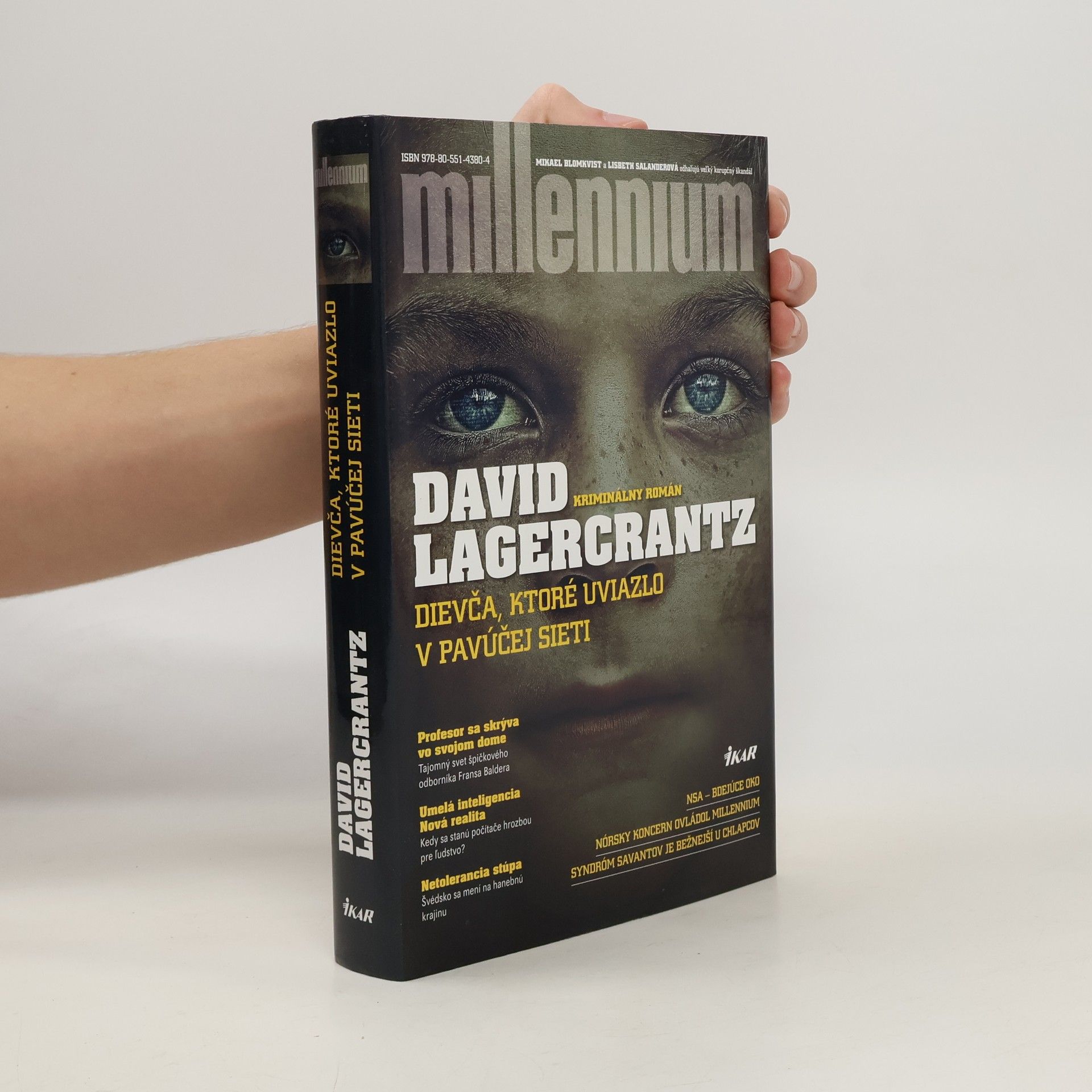 David Lagercrantz Dievča, ktoré uviazlo v pavúčej sieti