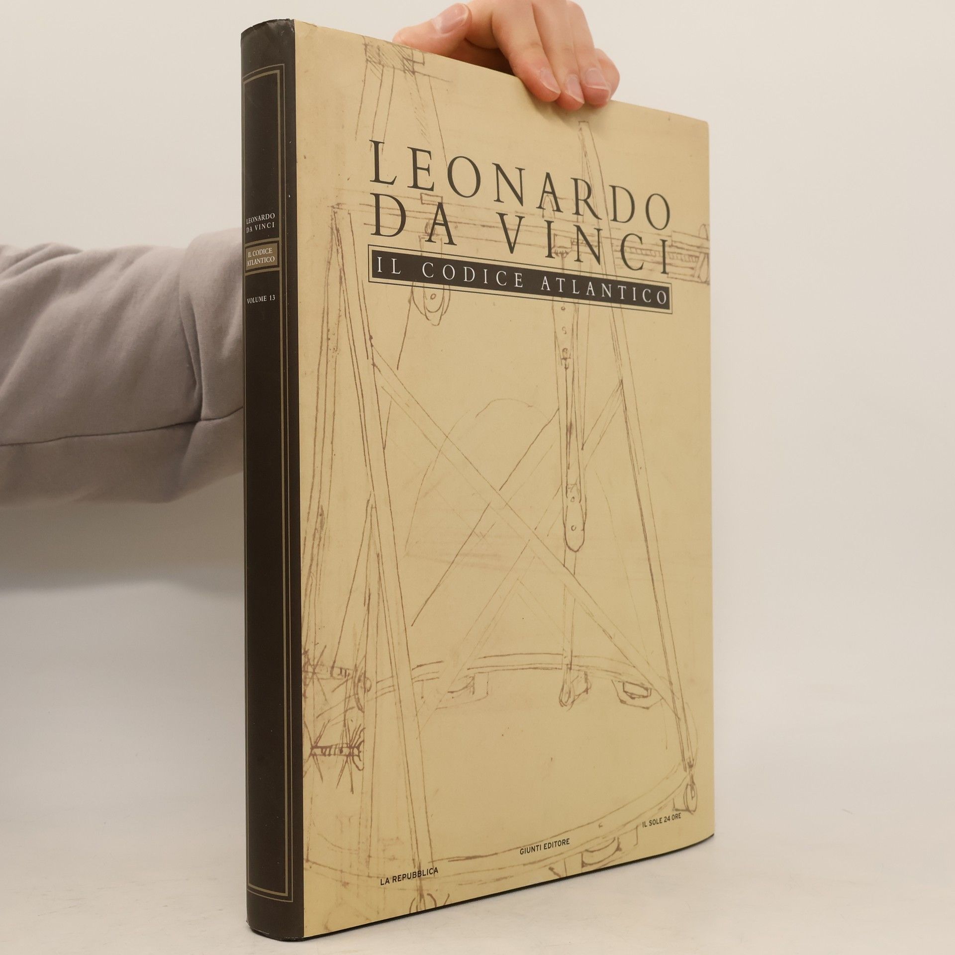 Leonardo da Vinci Il Codice Atlantico 13