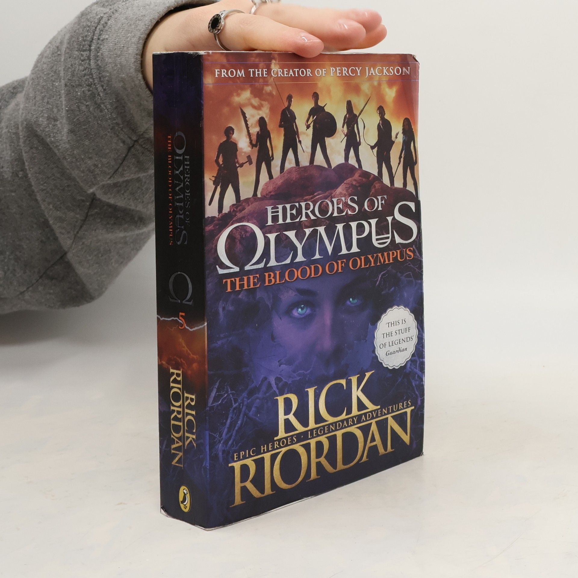 Rick Riordan Heroes Of Olympus. The Blood Of Olympus