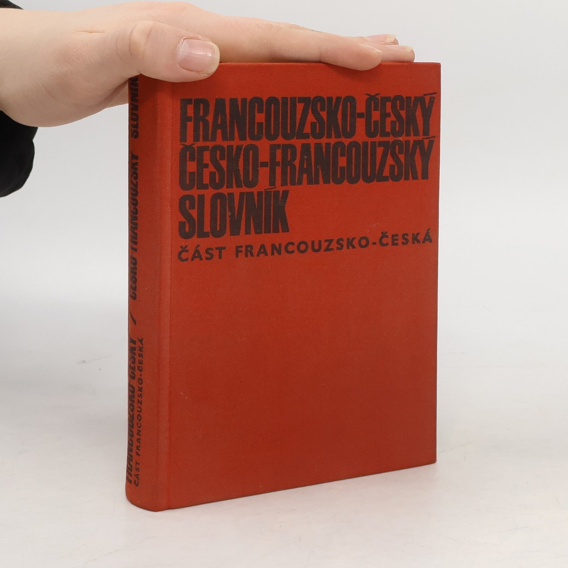 Vladimír Buben Francouzsko-český česko-francouzský slovník. Část francouzsko-česká