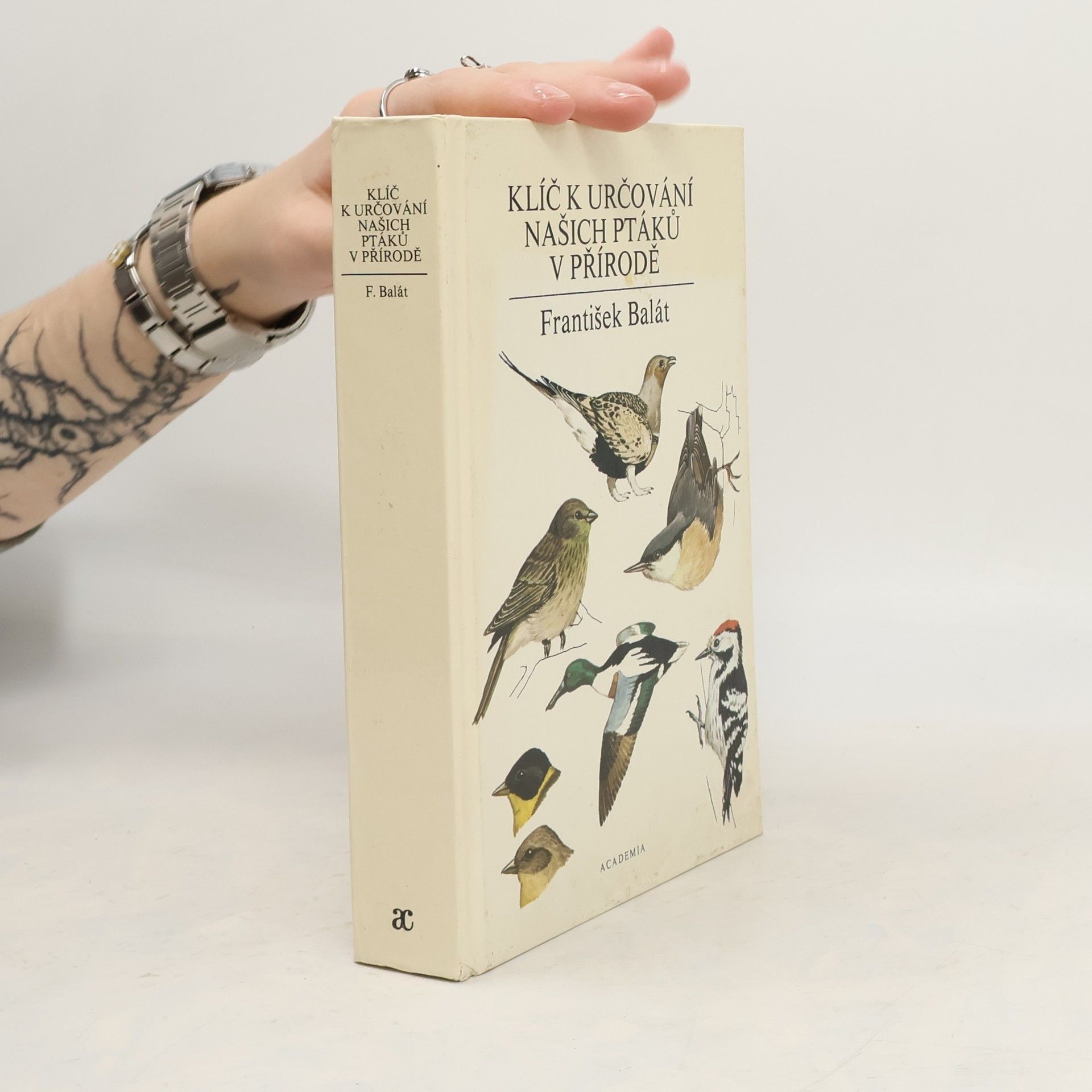 František Balát Klíč k určování našich ptáků v přírodě
