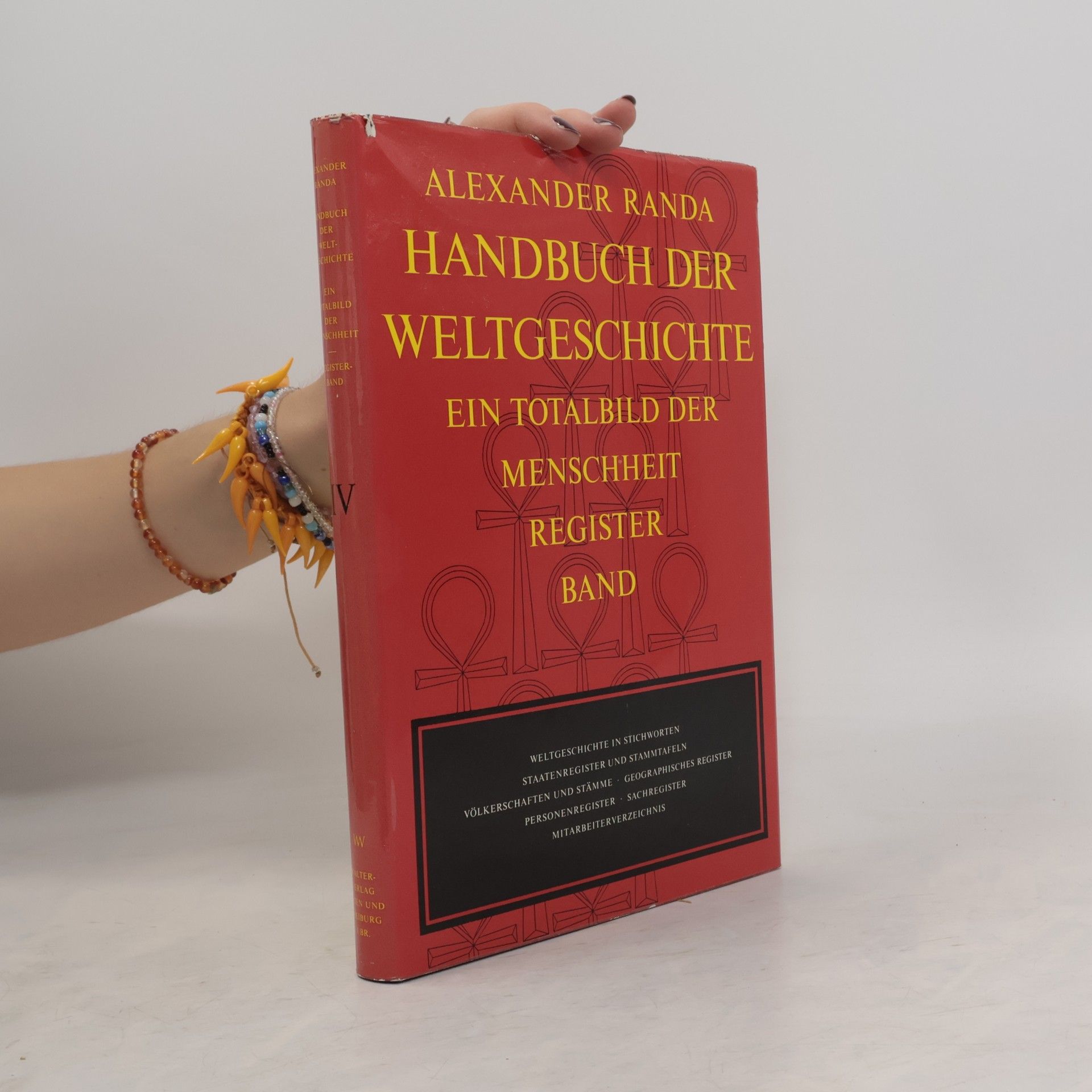 Alexander Randa Handbuch der Weltgeschichte IV