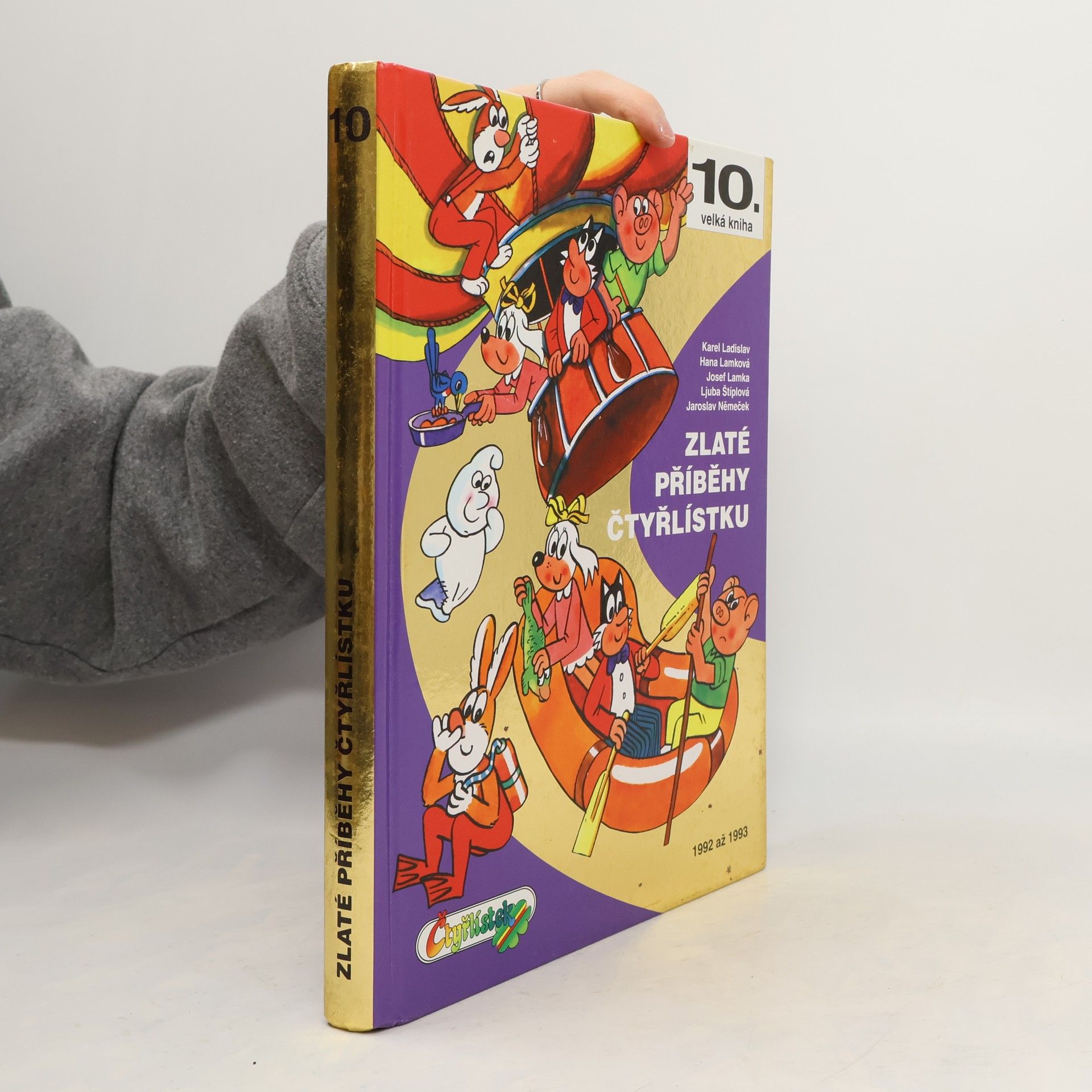 Karel Ladislav Zlaté příběhy Čtyřlístku. 1992-1993