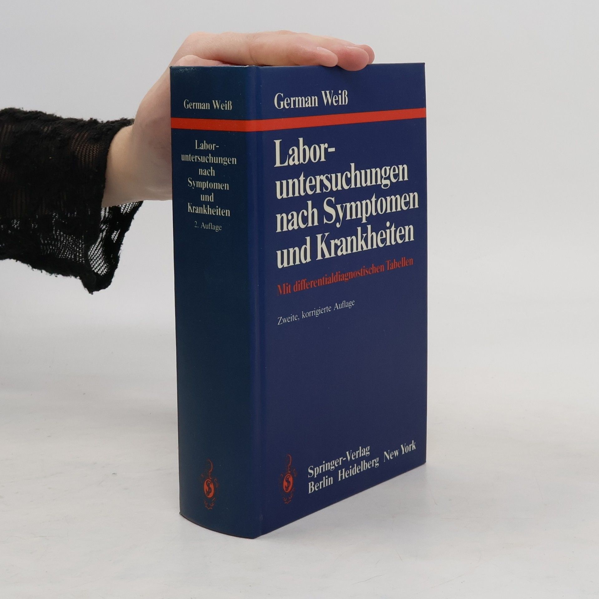 German Weiß Laboruntersuchungen nach Symptomen und Krankheiten