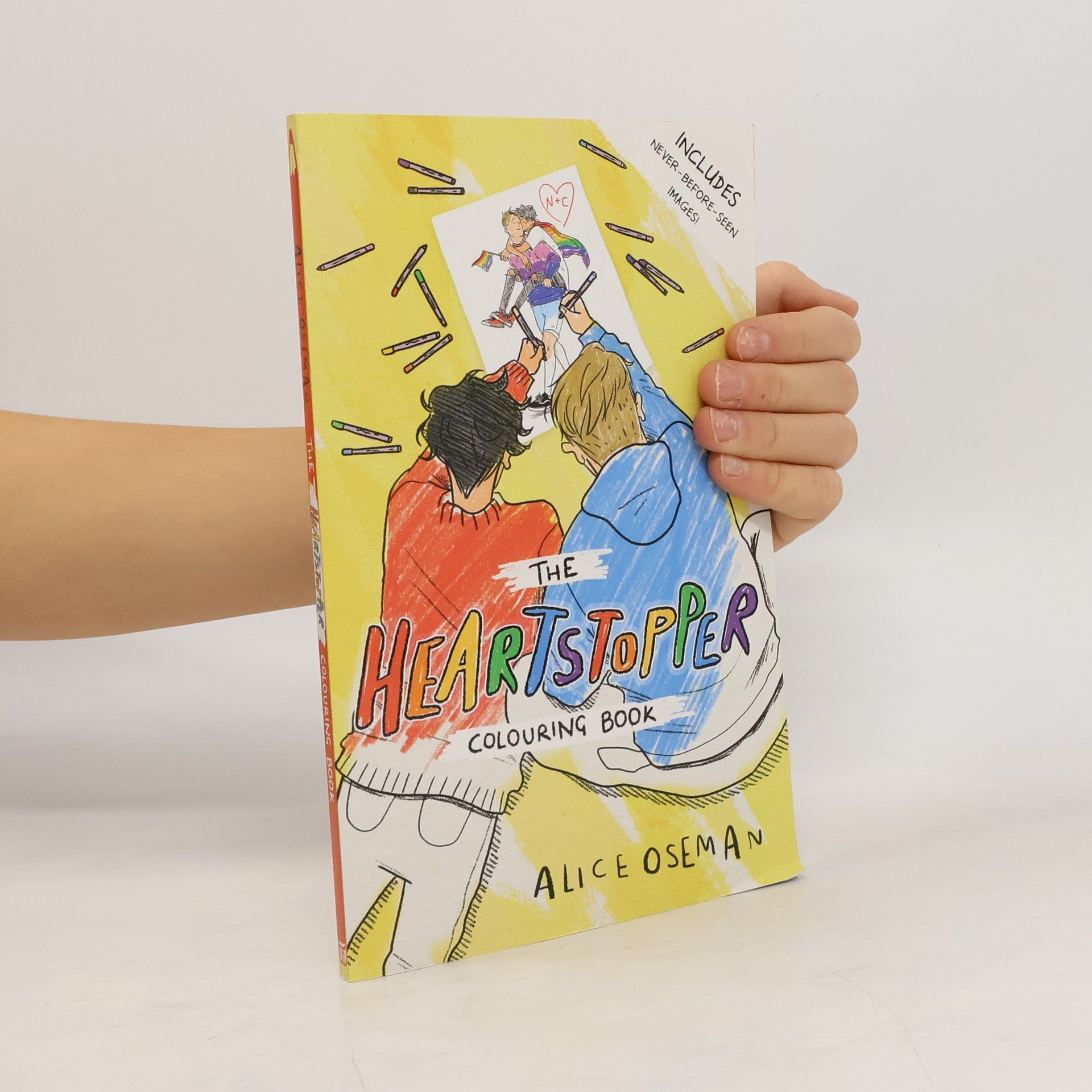 Alice Oseman The Heartstopper Colouring Book