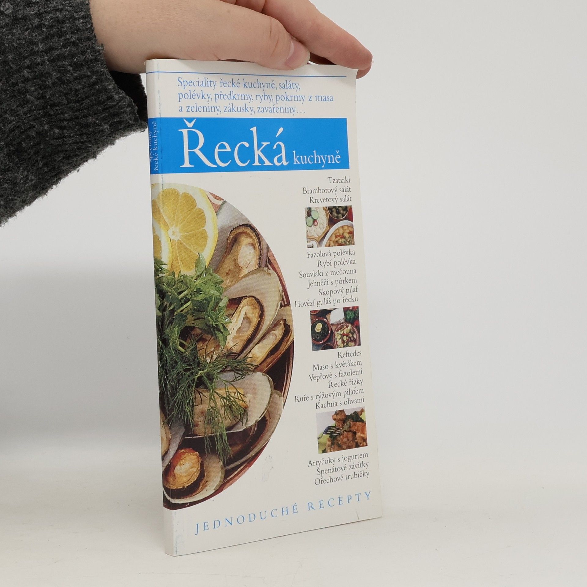 Collectif d'auteurs Řecká kuchyně. Jednoduché recepty