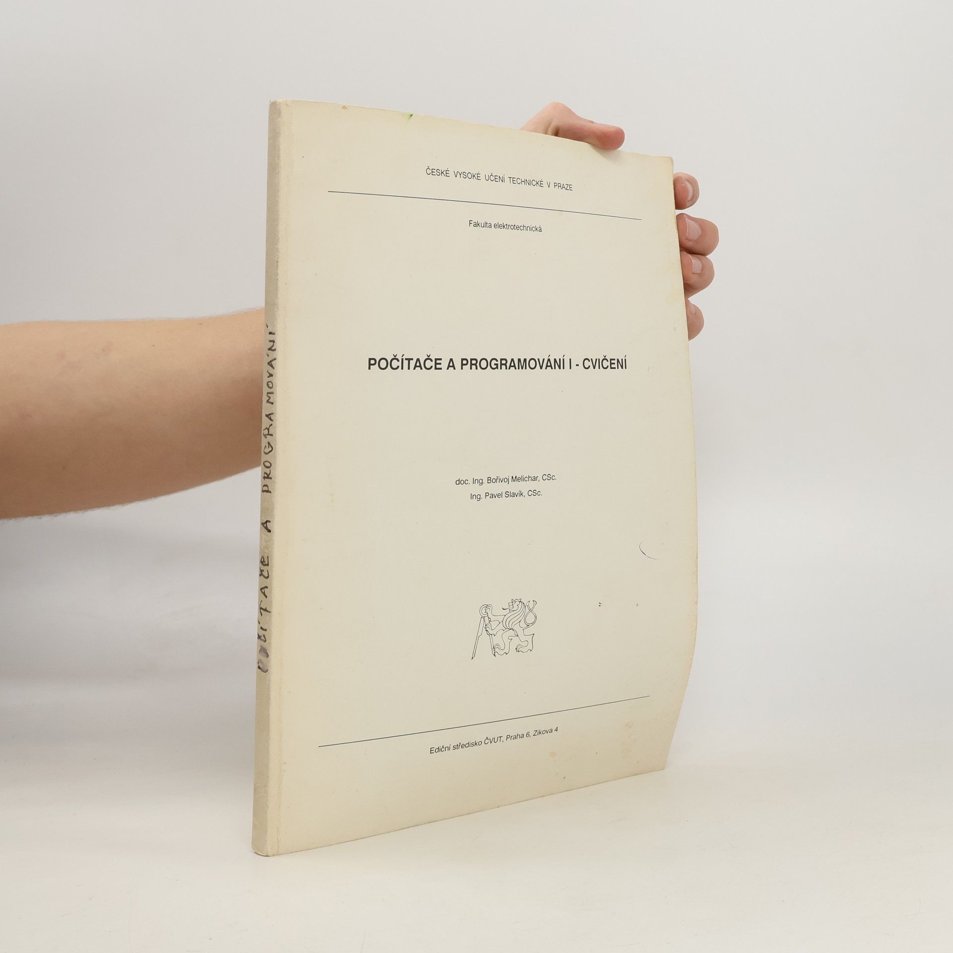 Počítače a programování I : Cvičení - doplňkové skriptum