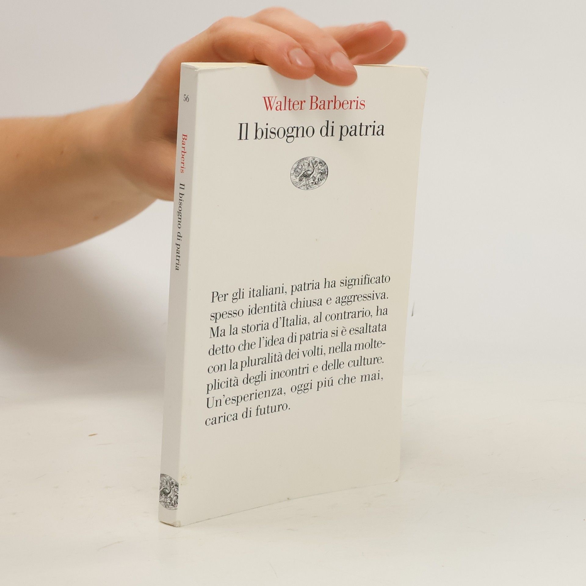 Walter Barberis Il bisogno di patria