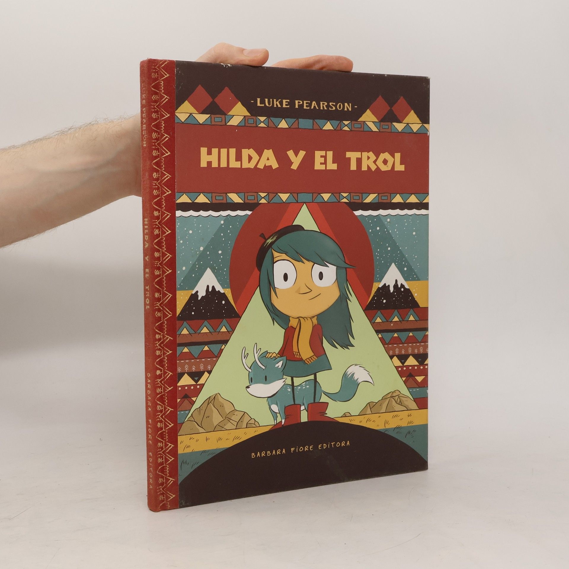 Luke Pearson Hilda y el trol