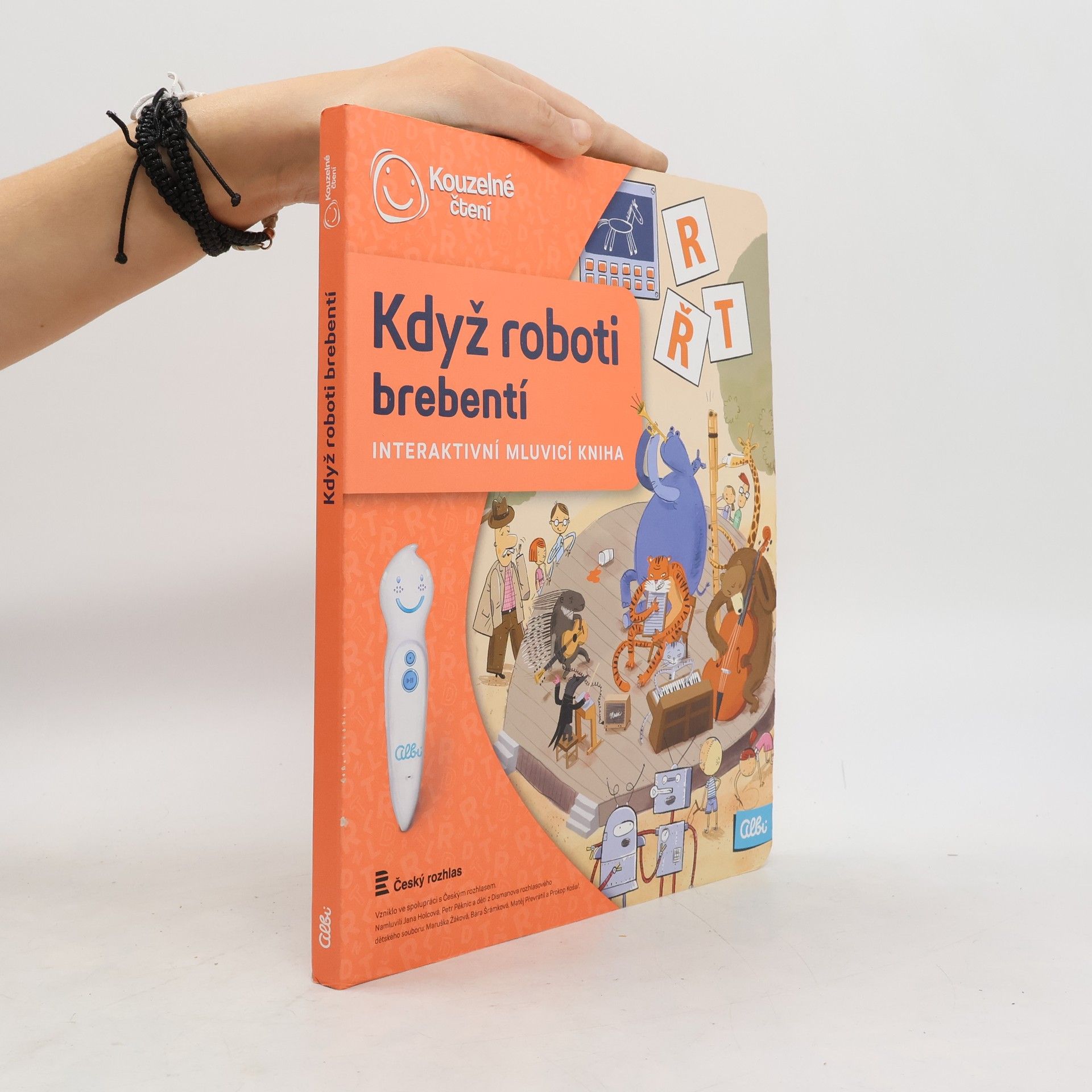 Když roboti brebentí. Interaktivní mluvicí kniha