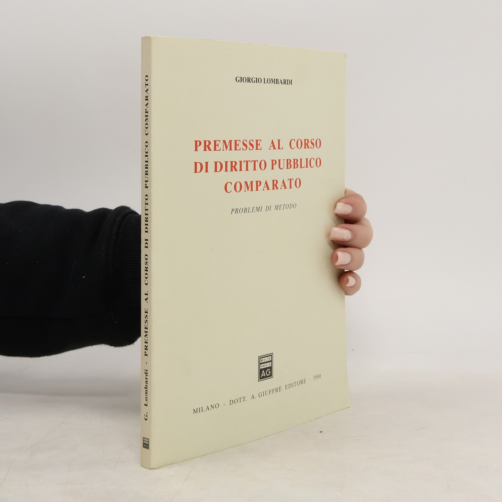 Premesse al corso di diritto pubblico comparato