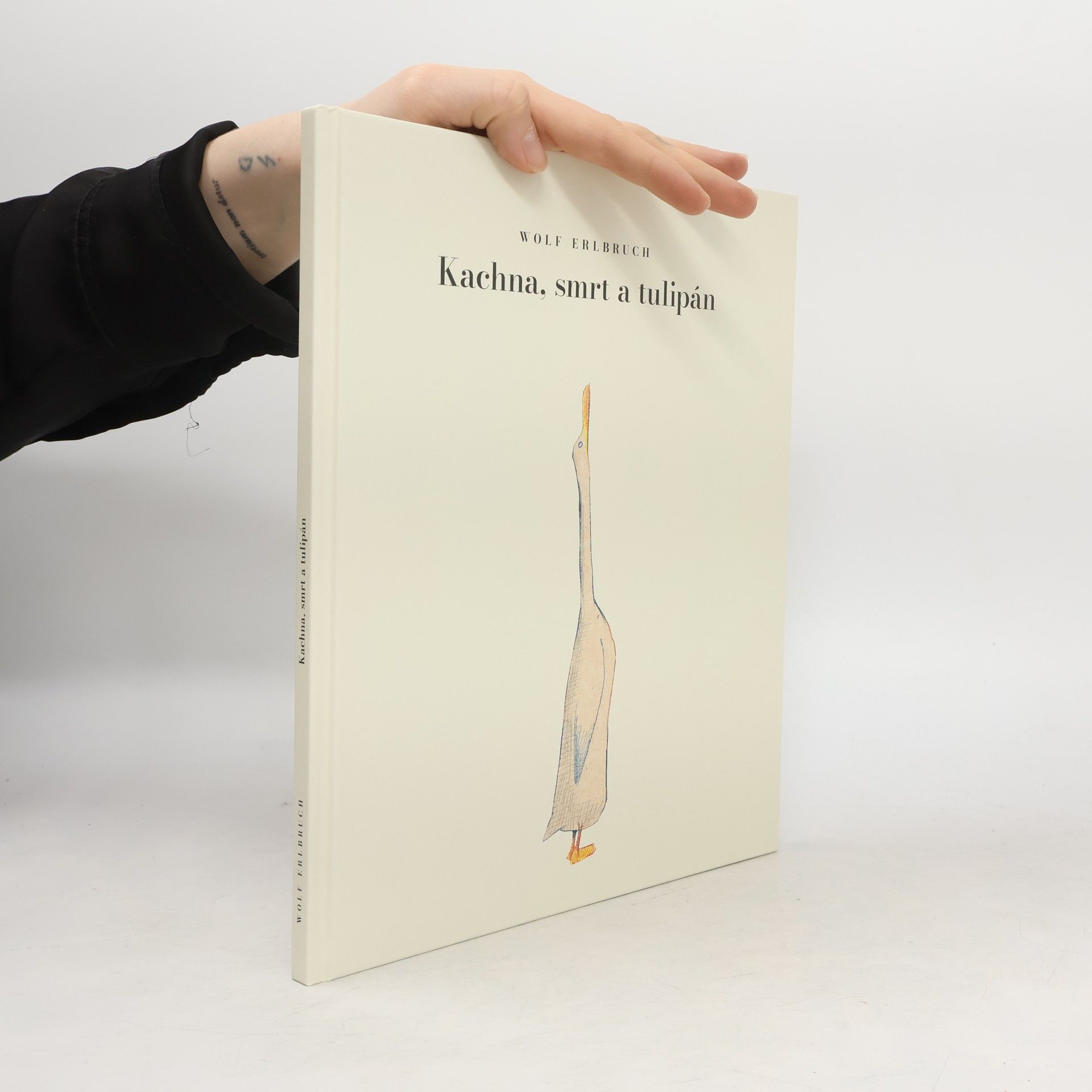 Wolf Erlbruch Kachna, smrt a tulipán