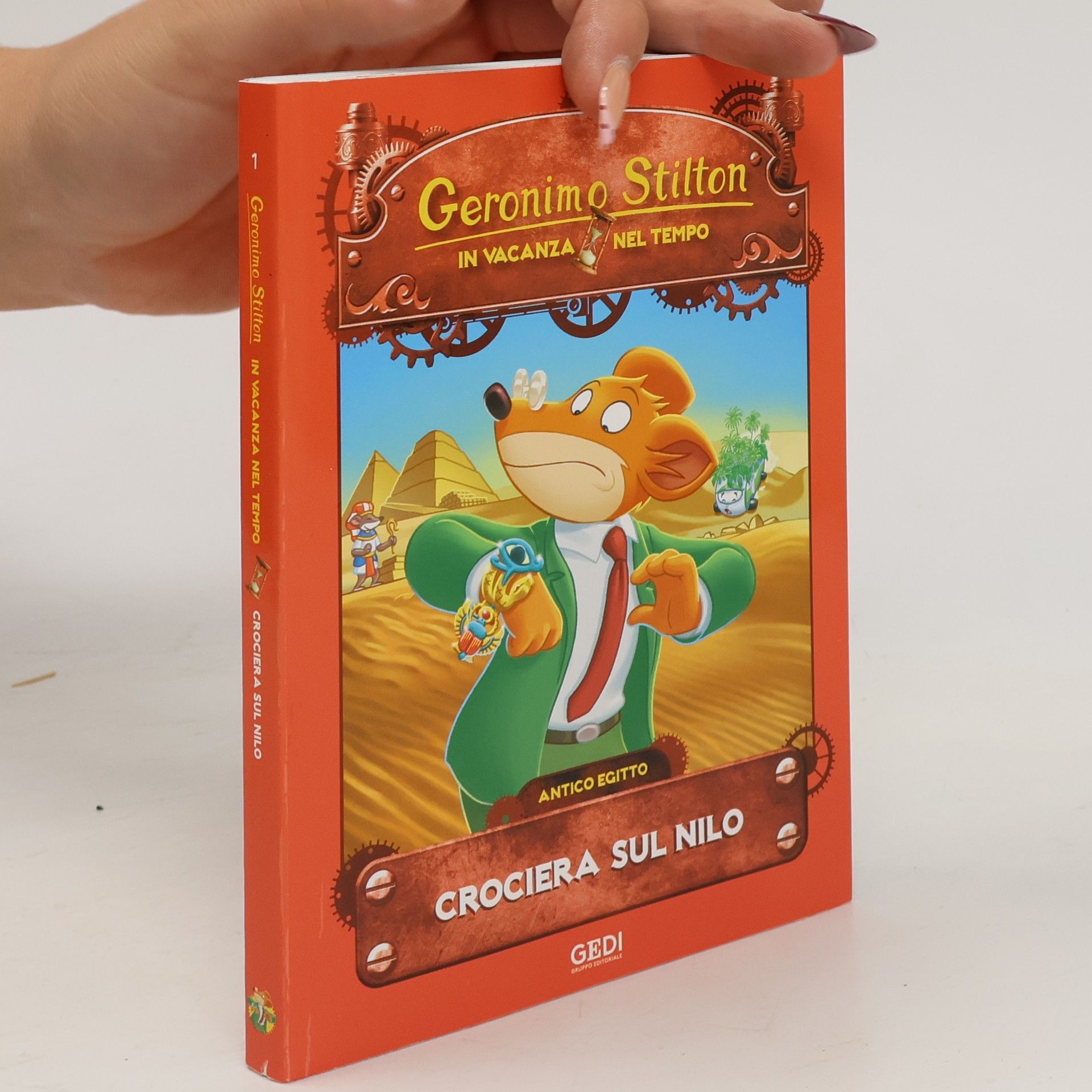 Elisabetta Dami Geronimo Stilton: In vacanza nel tempo - Crociera sul Nilo