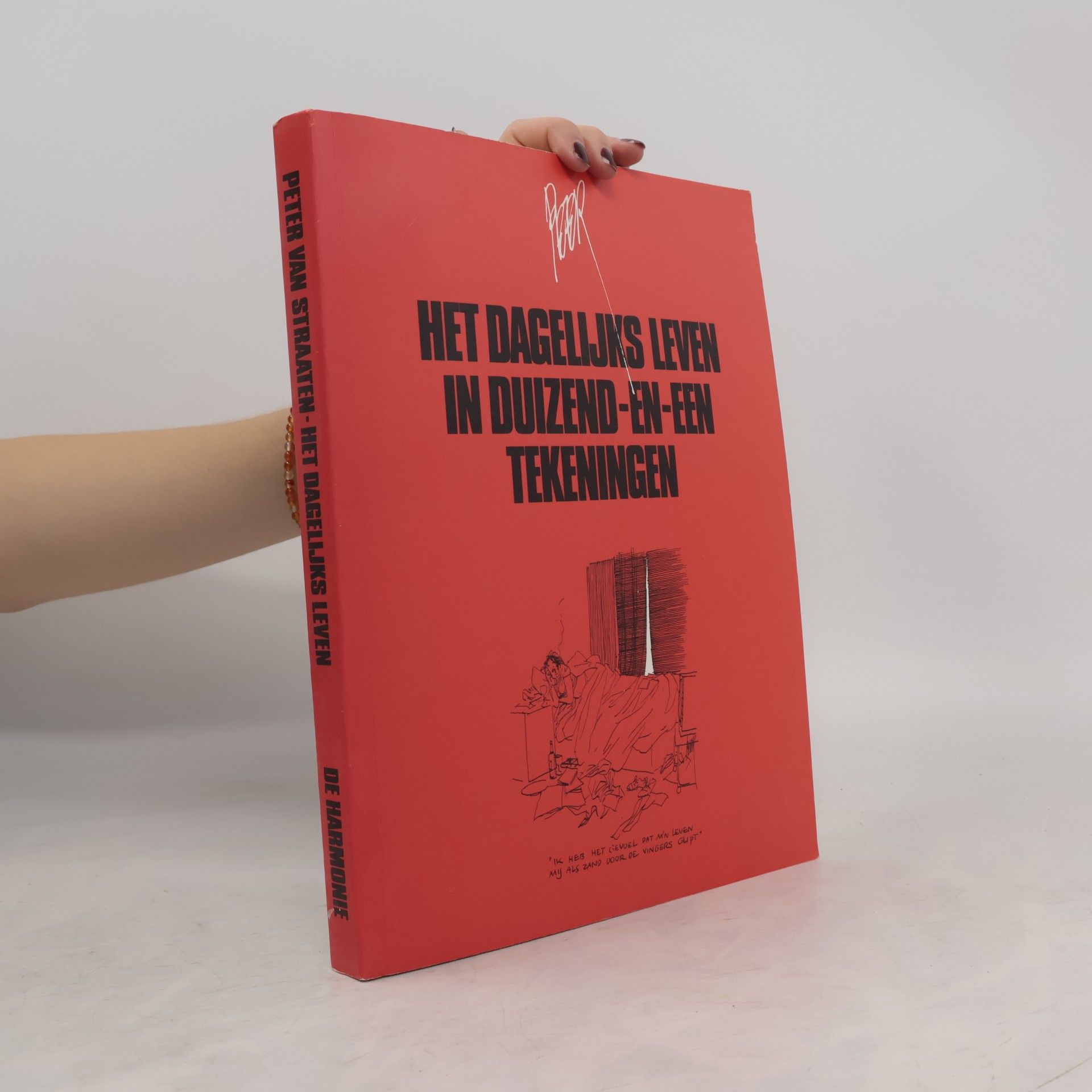 Peter van Straaten Het dagelijks leven in duizend-en-een tekeningen