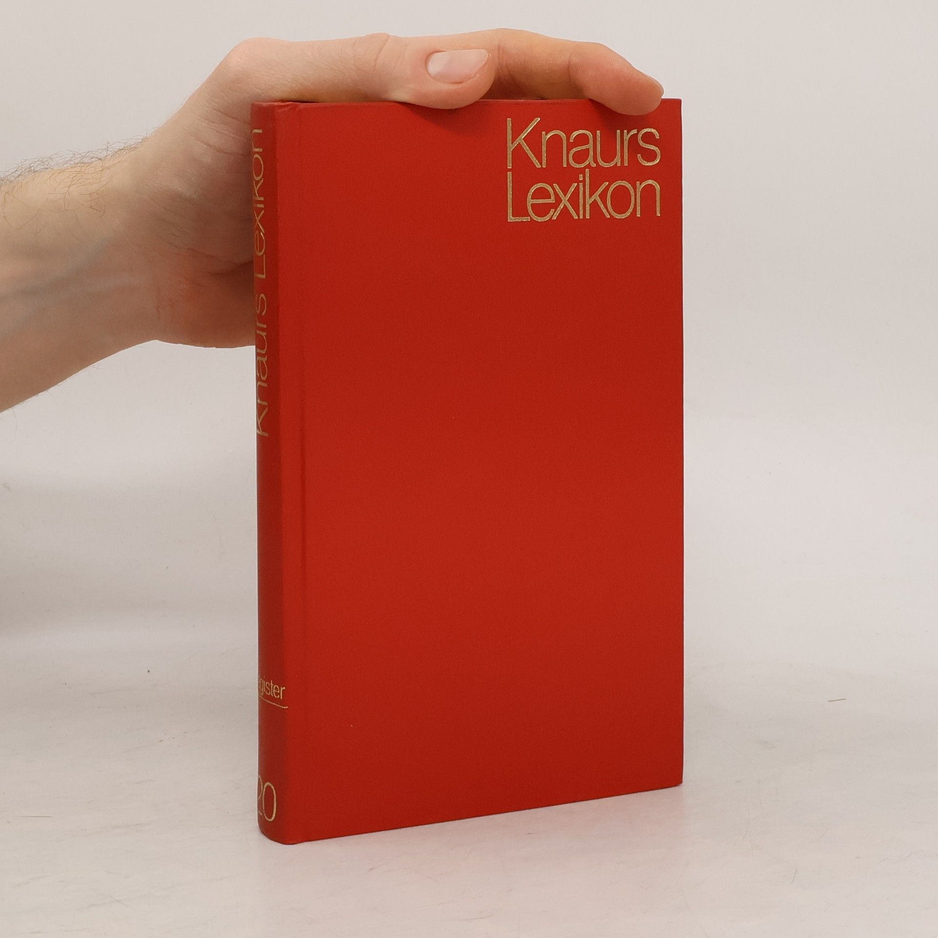 Kolektiv autorů Knaurs Lexikon 20. Register