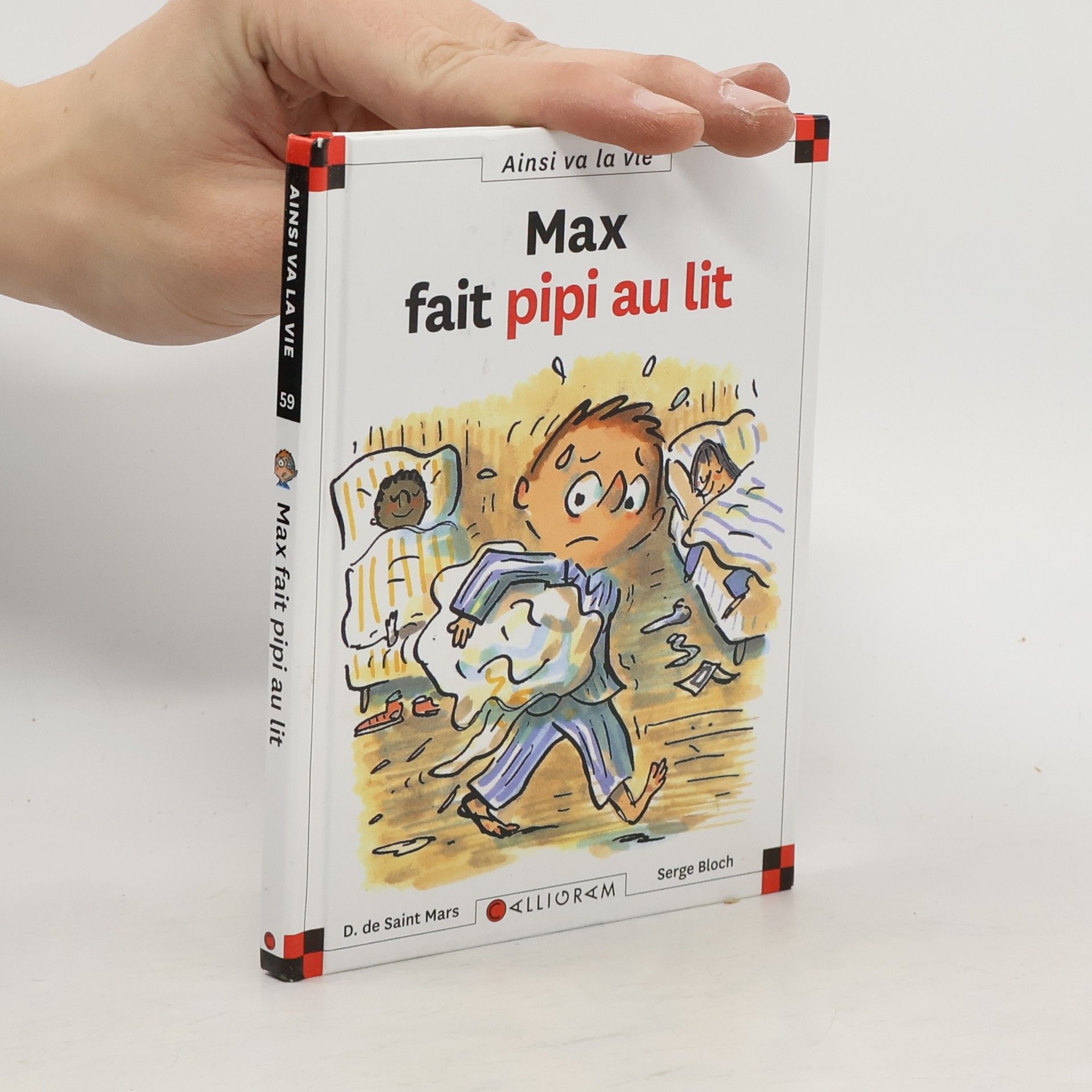 Dominique de Saint Mars Max fait pipi au lit