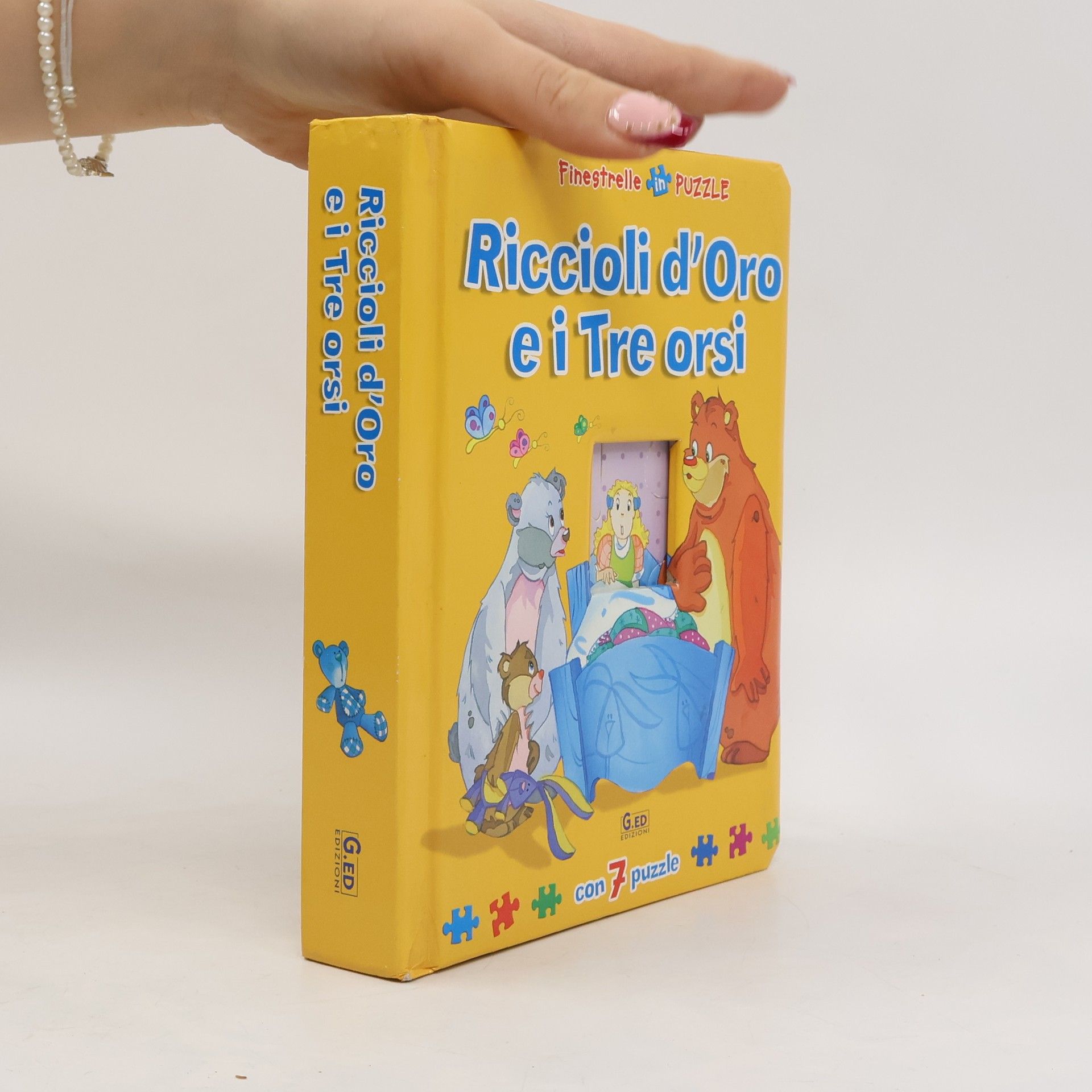 Autorenkollektiv Riccioli d'oro e i tre orsi. Libro puzzle