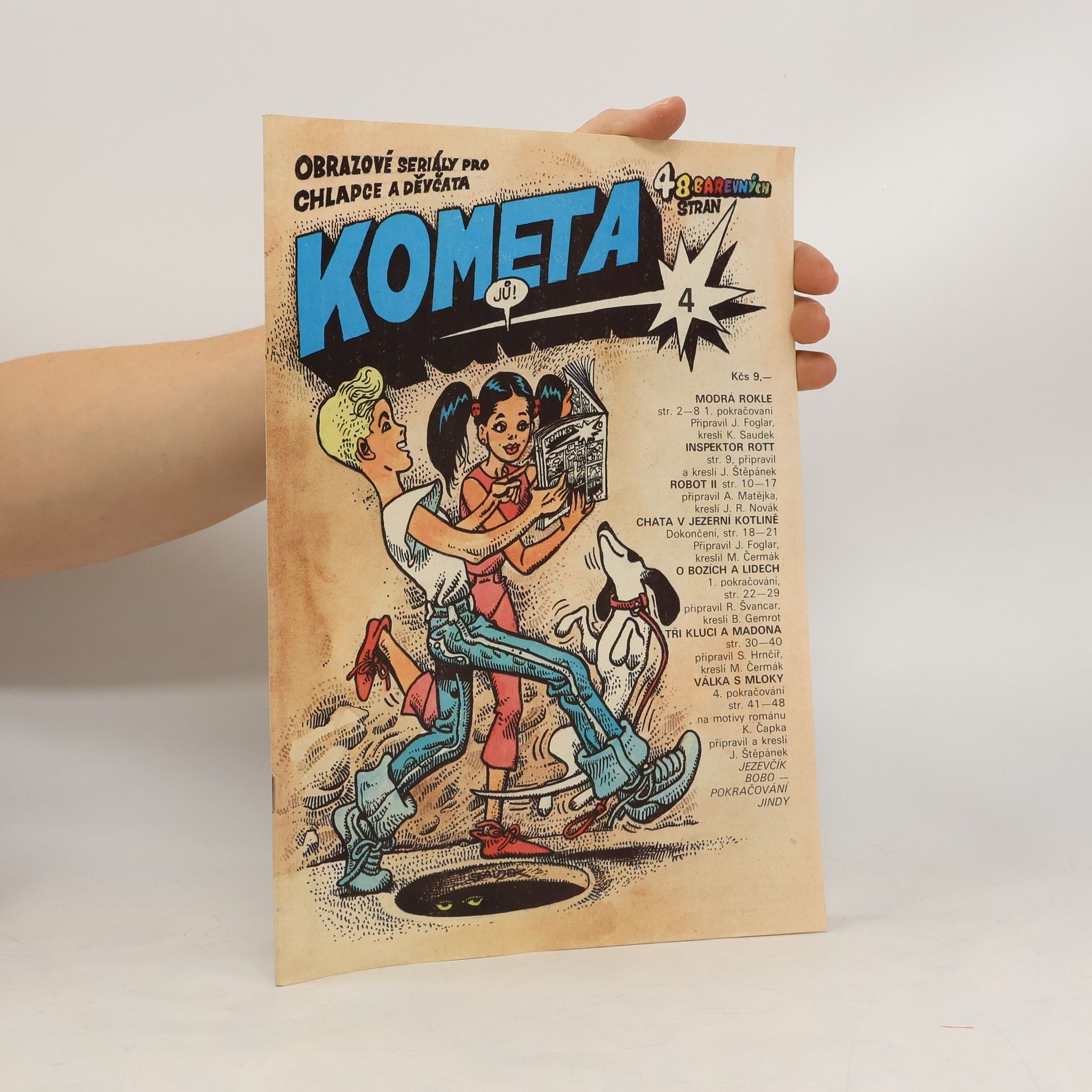 Kája Saudek Kometa 4/1989