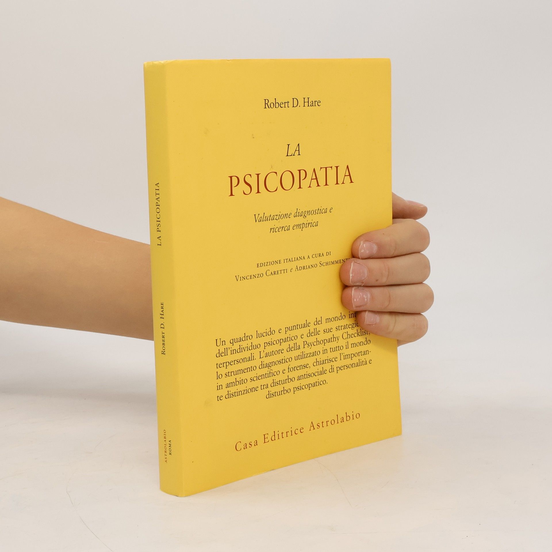 La psicopatia. Valutazione diagnostica e ricerca empirica