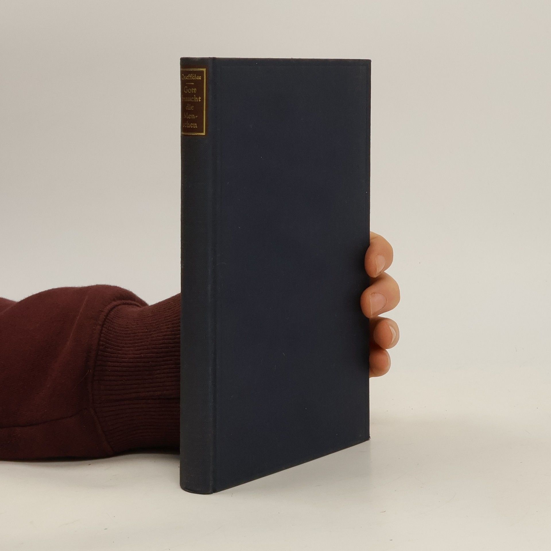 Gott braucht die Menschen