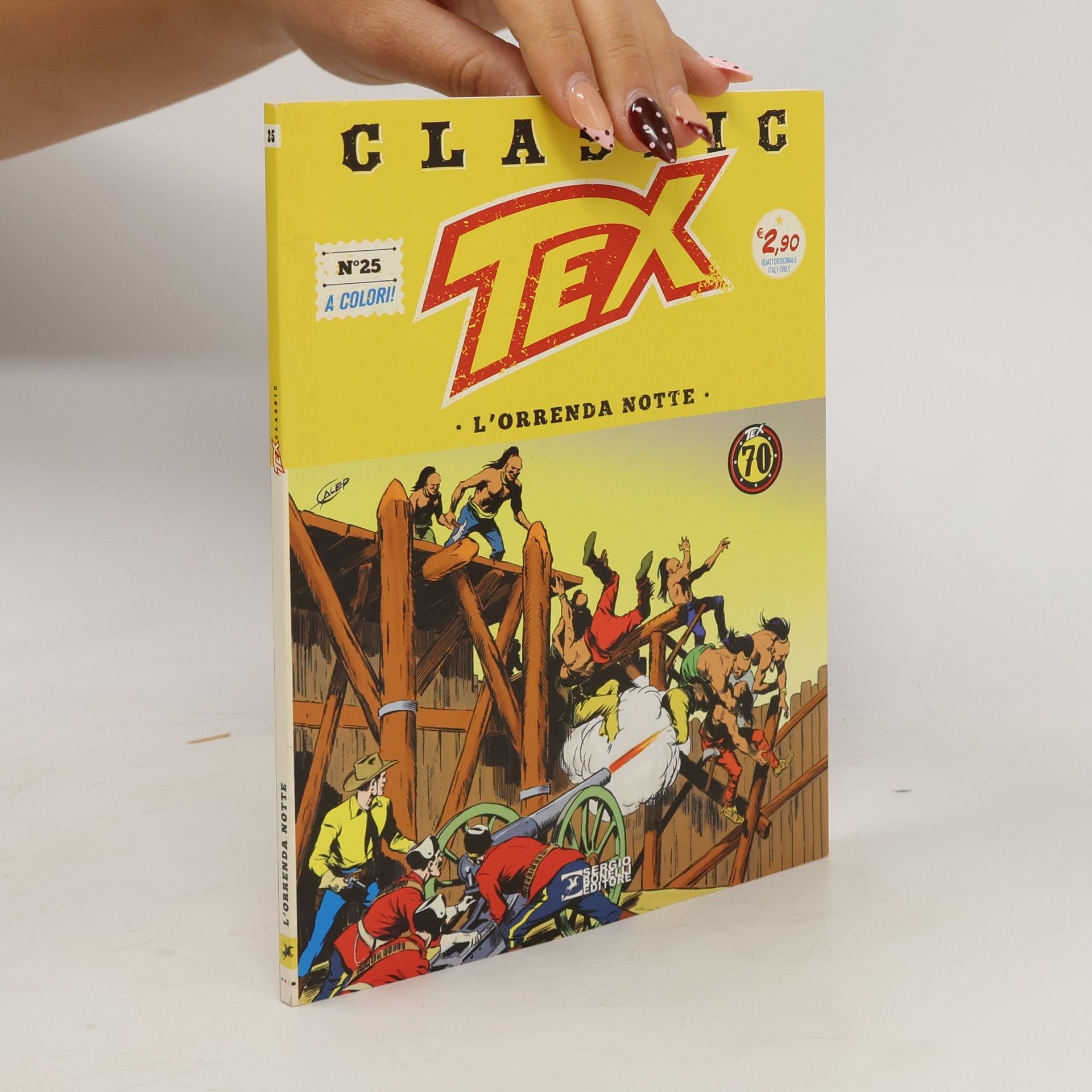 Collectif d'auteurs Classic Tex 25. L'orrenda notte