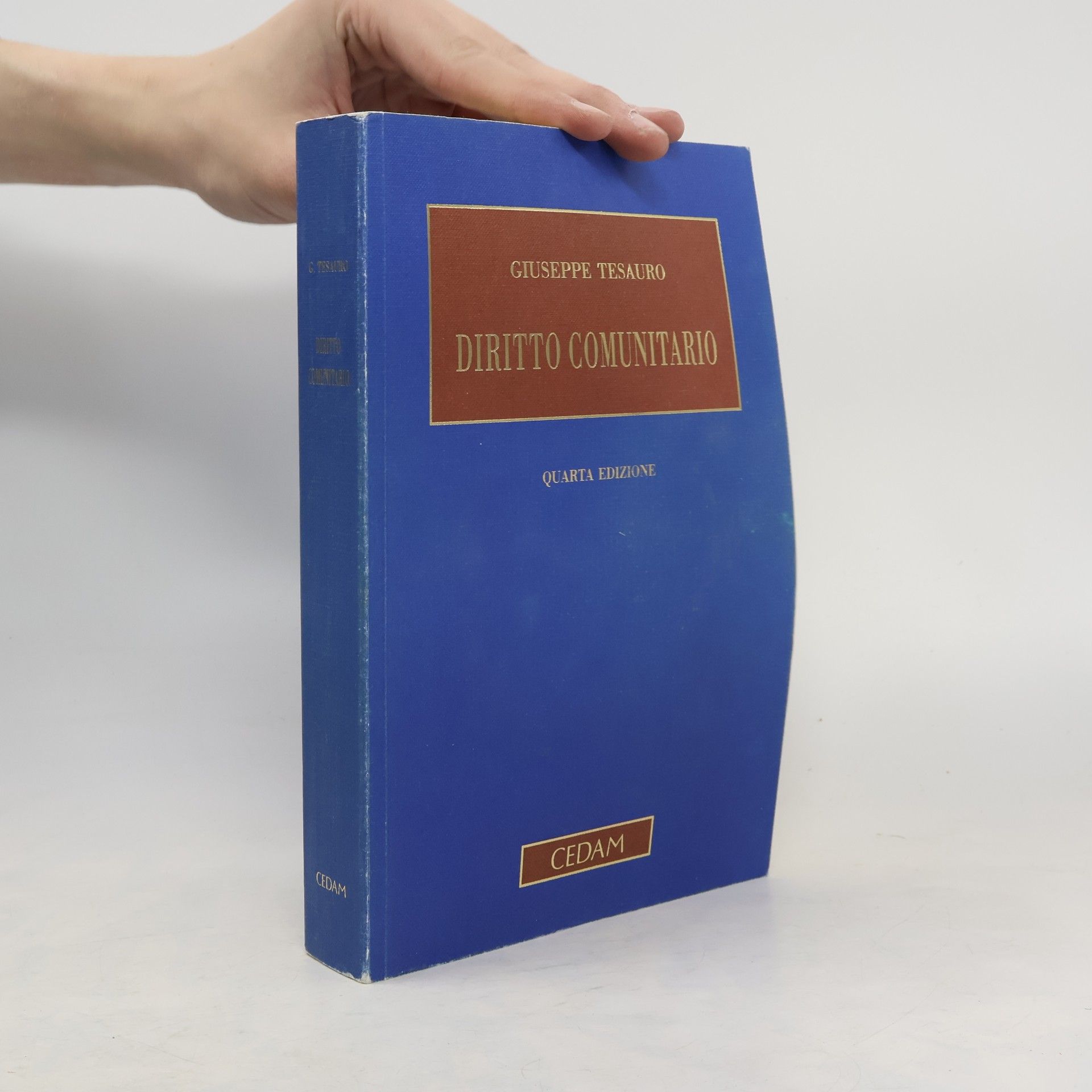 Giuseppe Tesauro Diritto comunitario