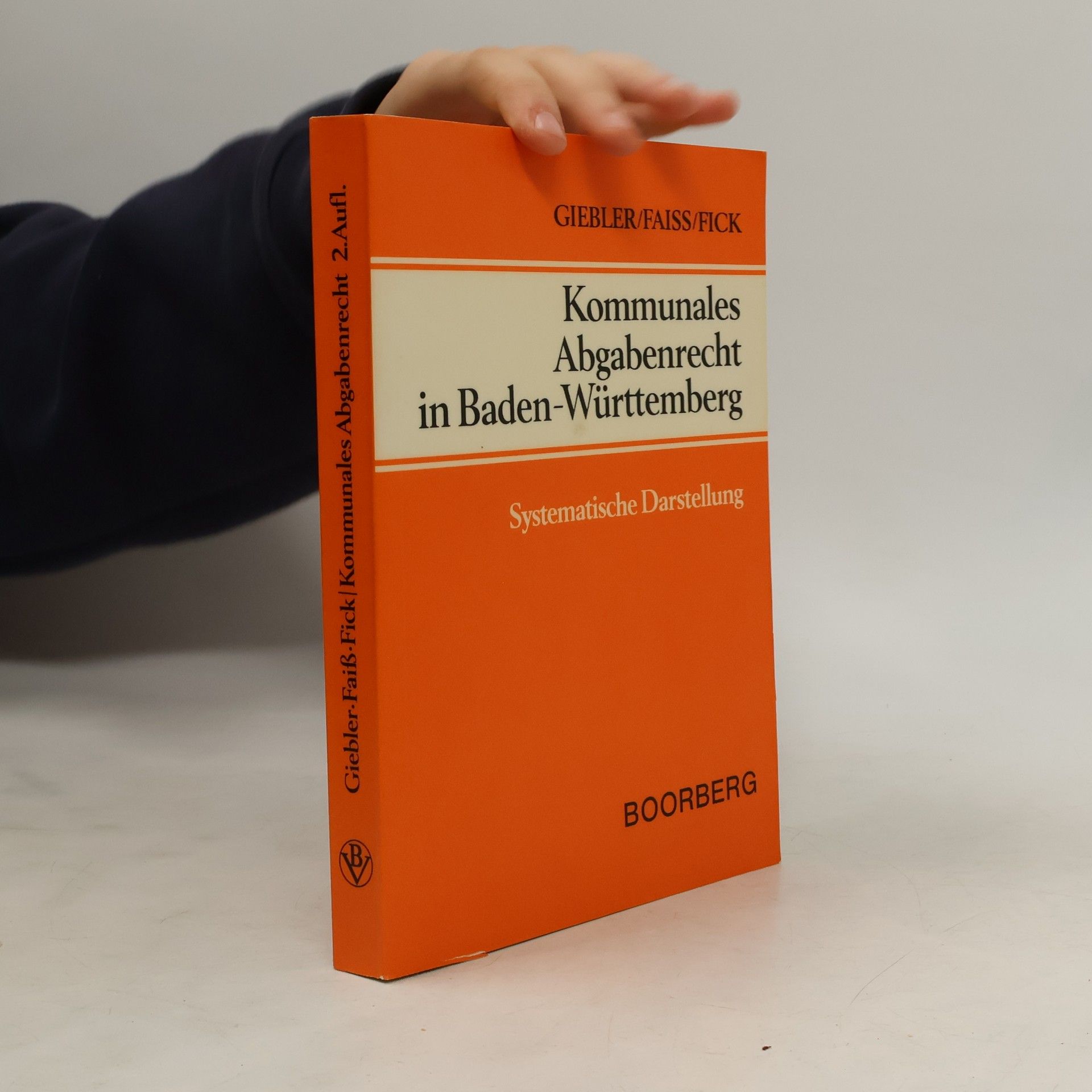 Peter Giebler Kommunales Abgabenrecht in Baden-Württemberg