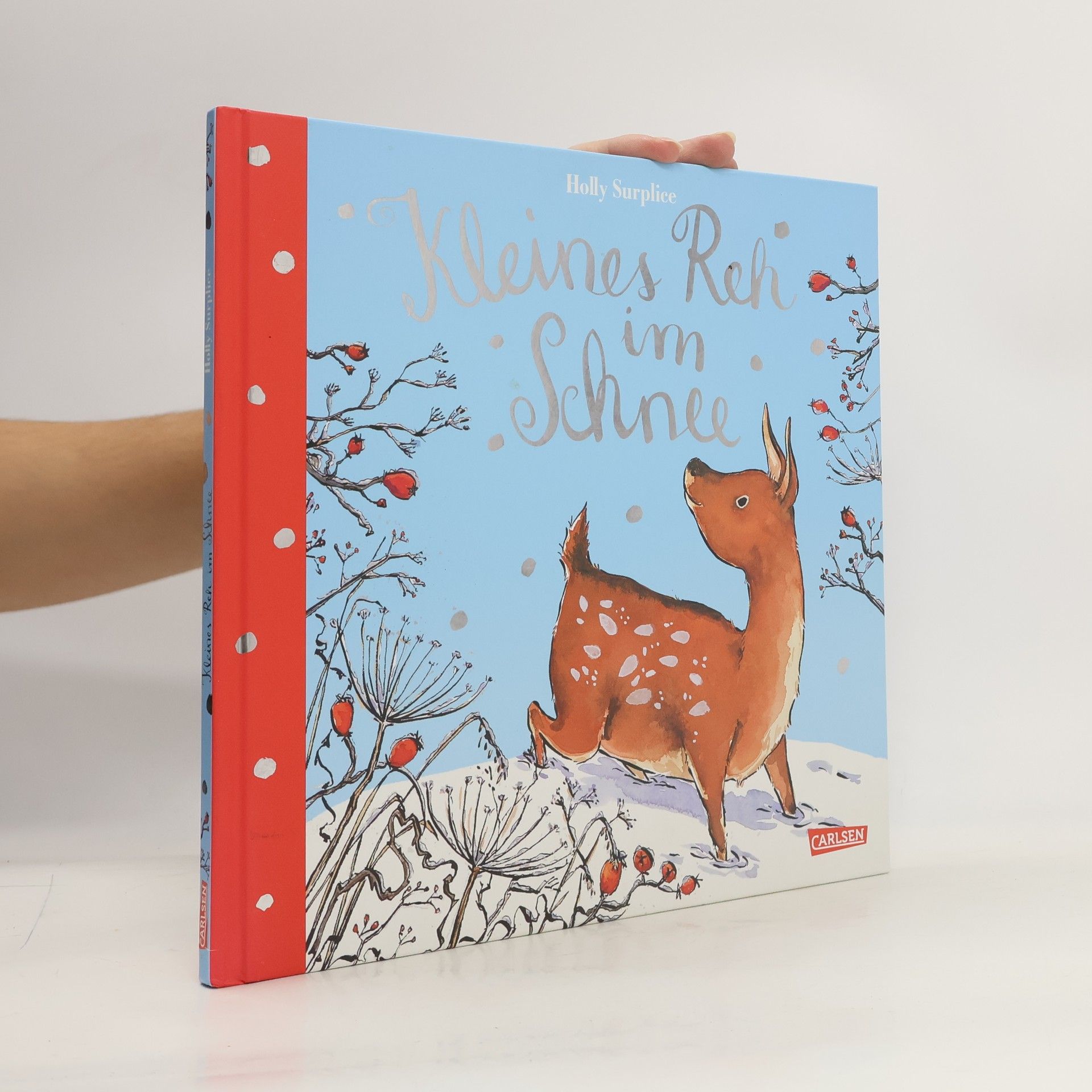 Holly Surplice Kleines Reh im Schnee