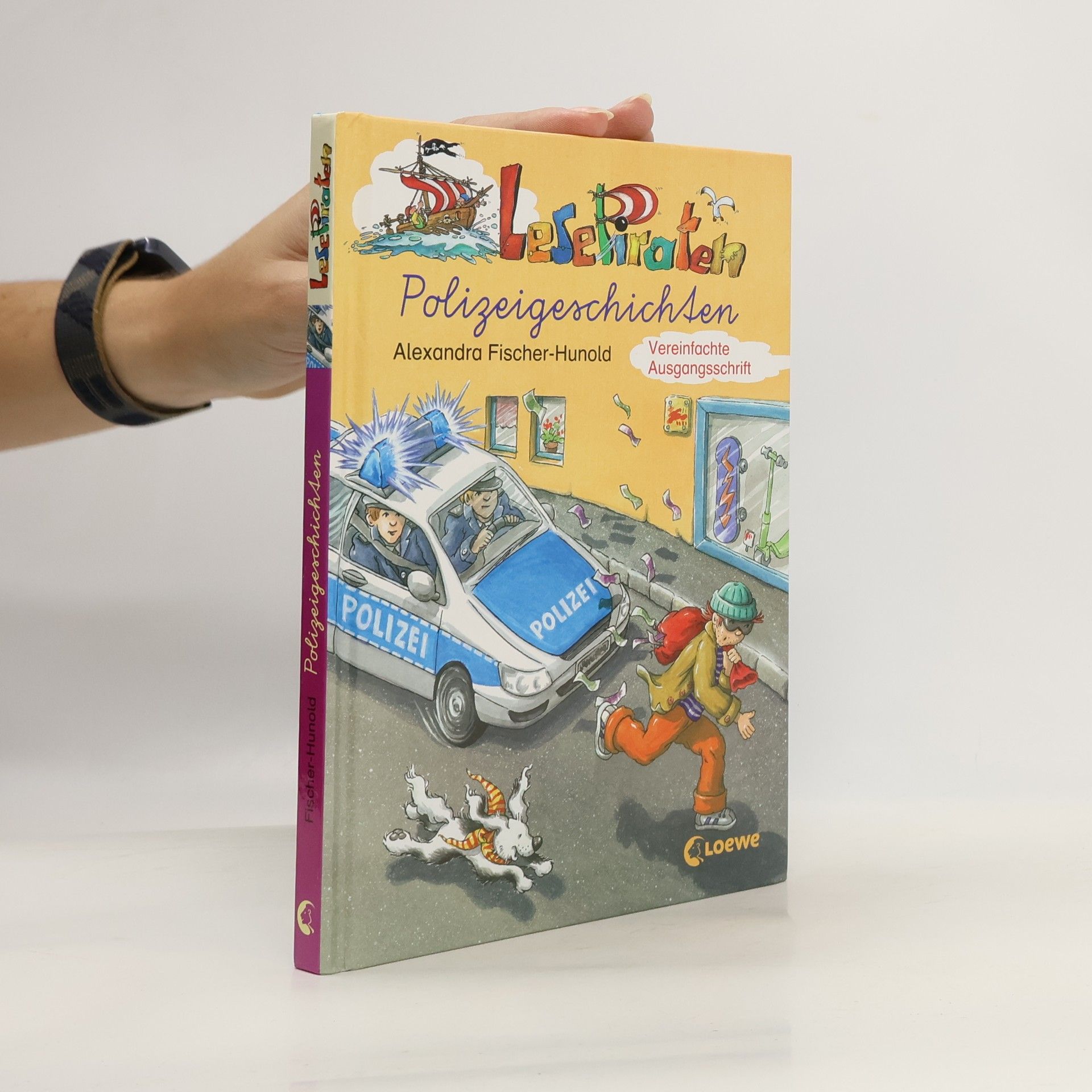 Lesepiraten-Polizeigeschichten. Vereinfachte Ausgangsschrift