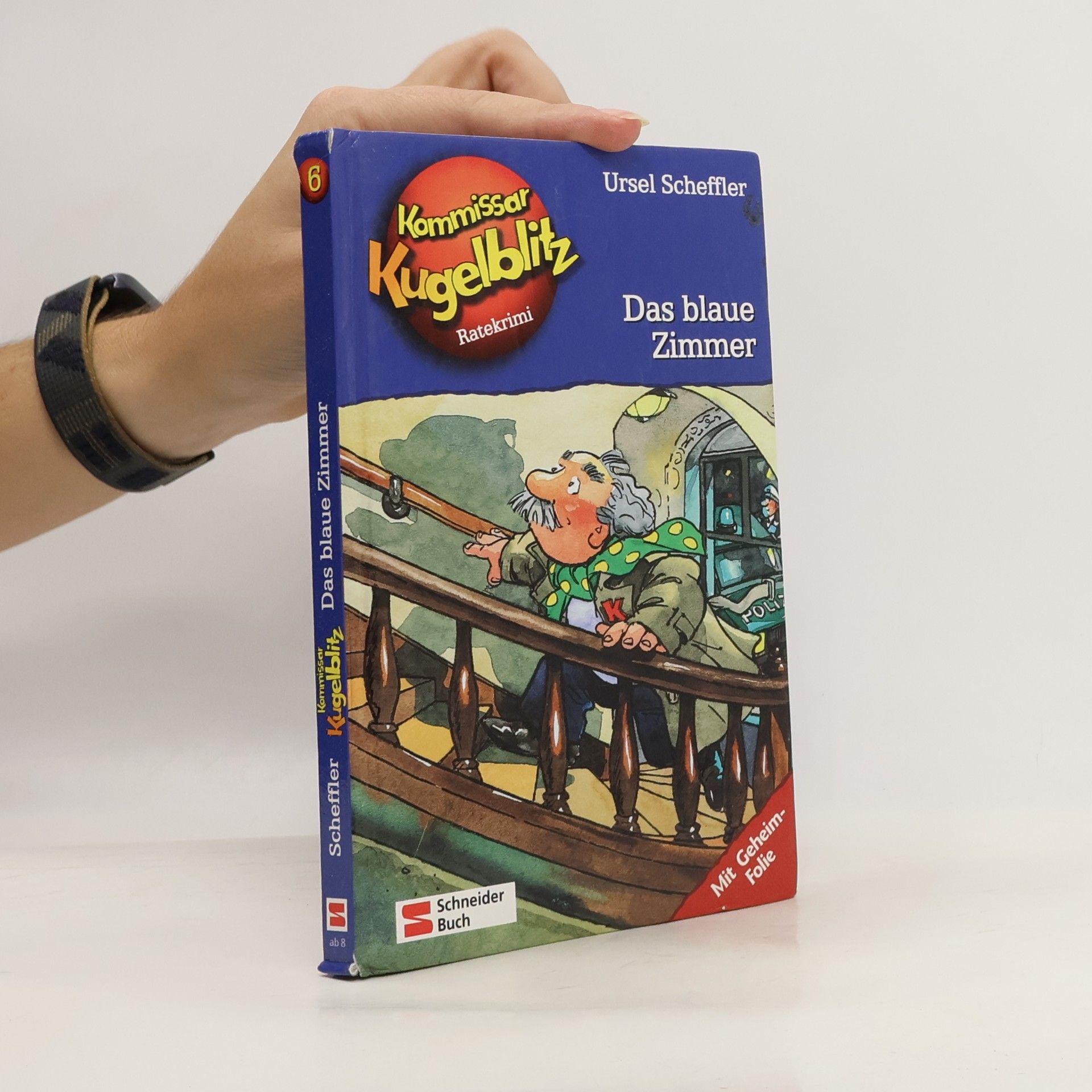 Ursel Scheffler Detektiv klubko. Zločinec z modrého pokoje