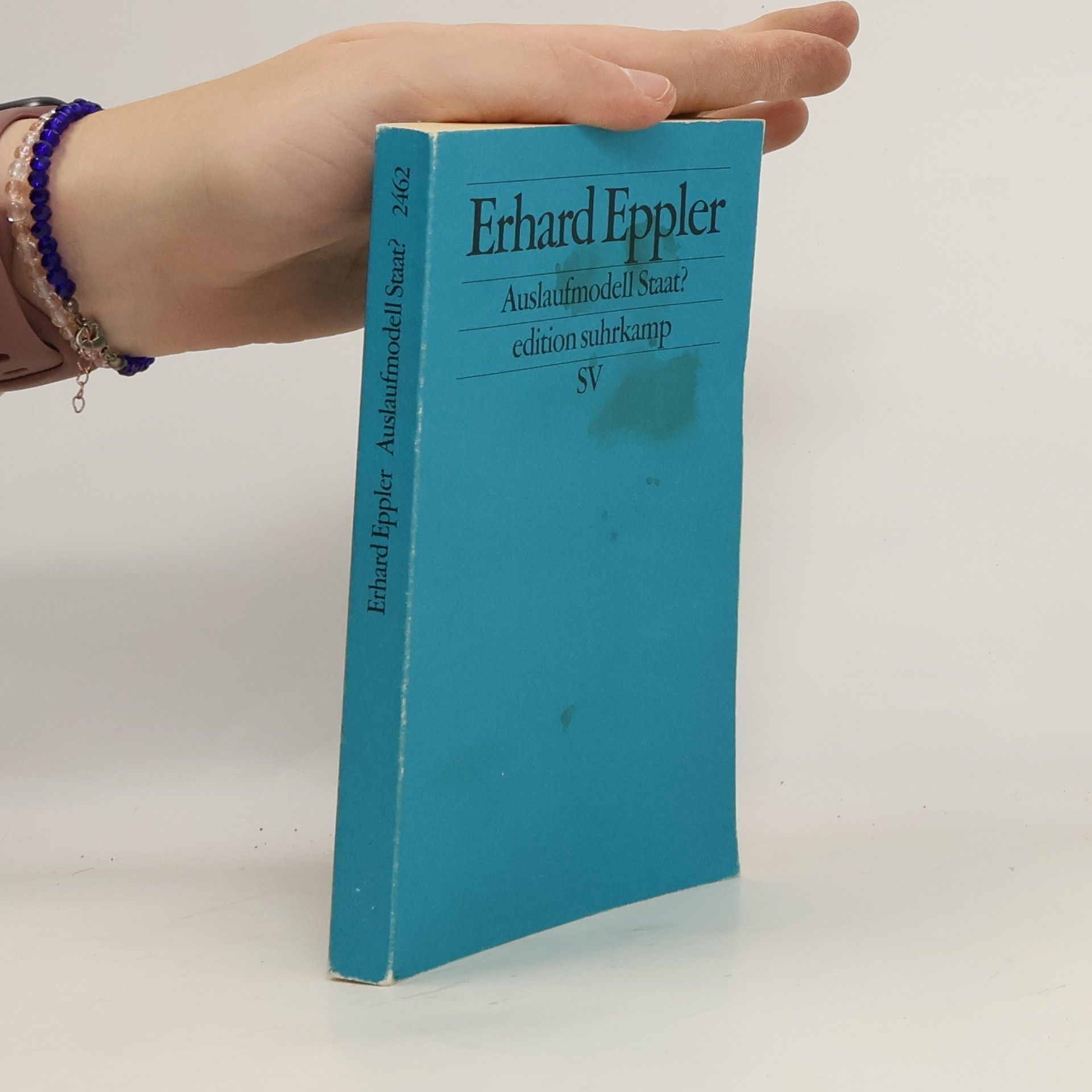 Erhard Eppler Auslaufmodell Staat?