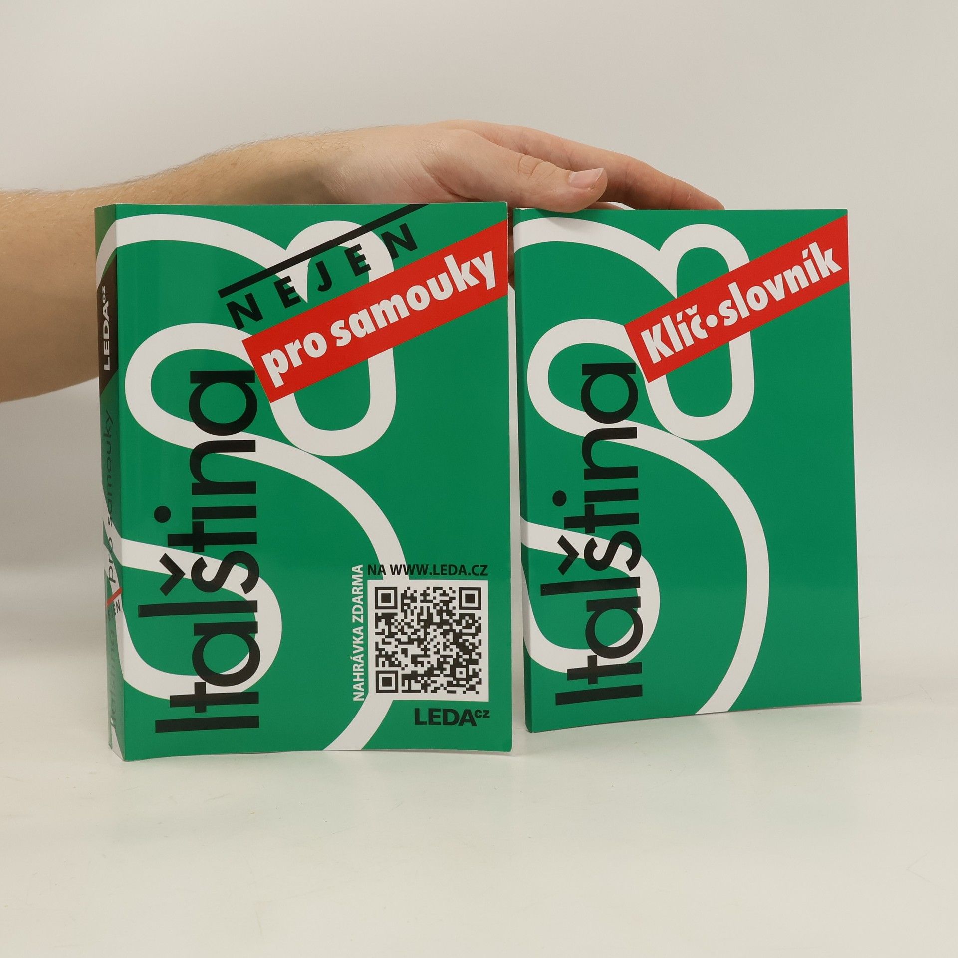 Italština nejen pro samouky. Učebnice + Klíč, slovník