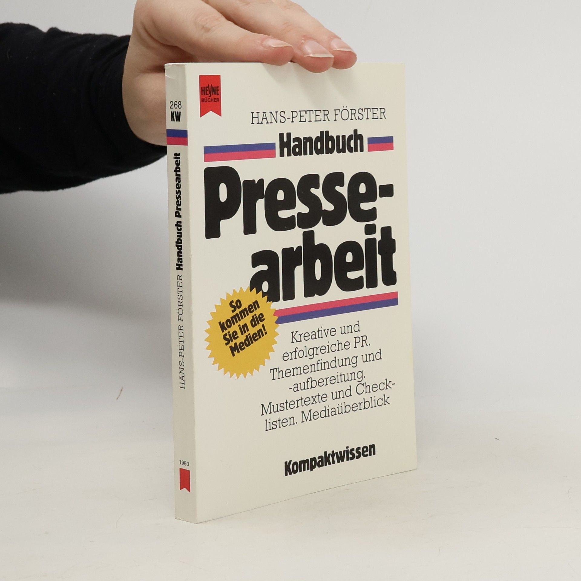 Handbuch Pressearbeit