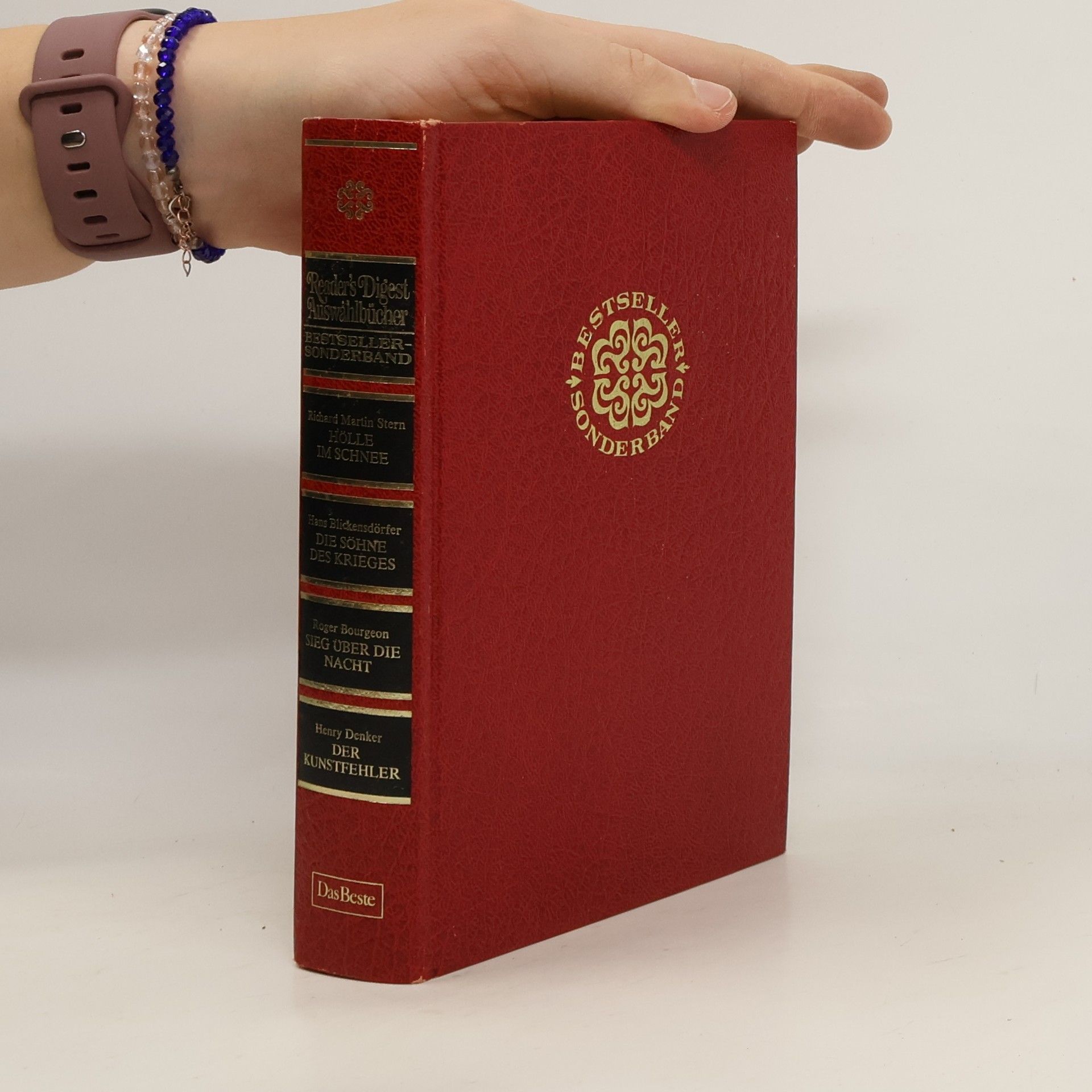 Reader's Digest Auswahlbücher. Hölle im Schnee. Die Söhne des Krieges. Sieg über die Nacht. Der Kunstfehler