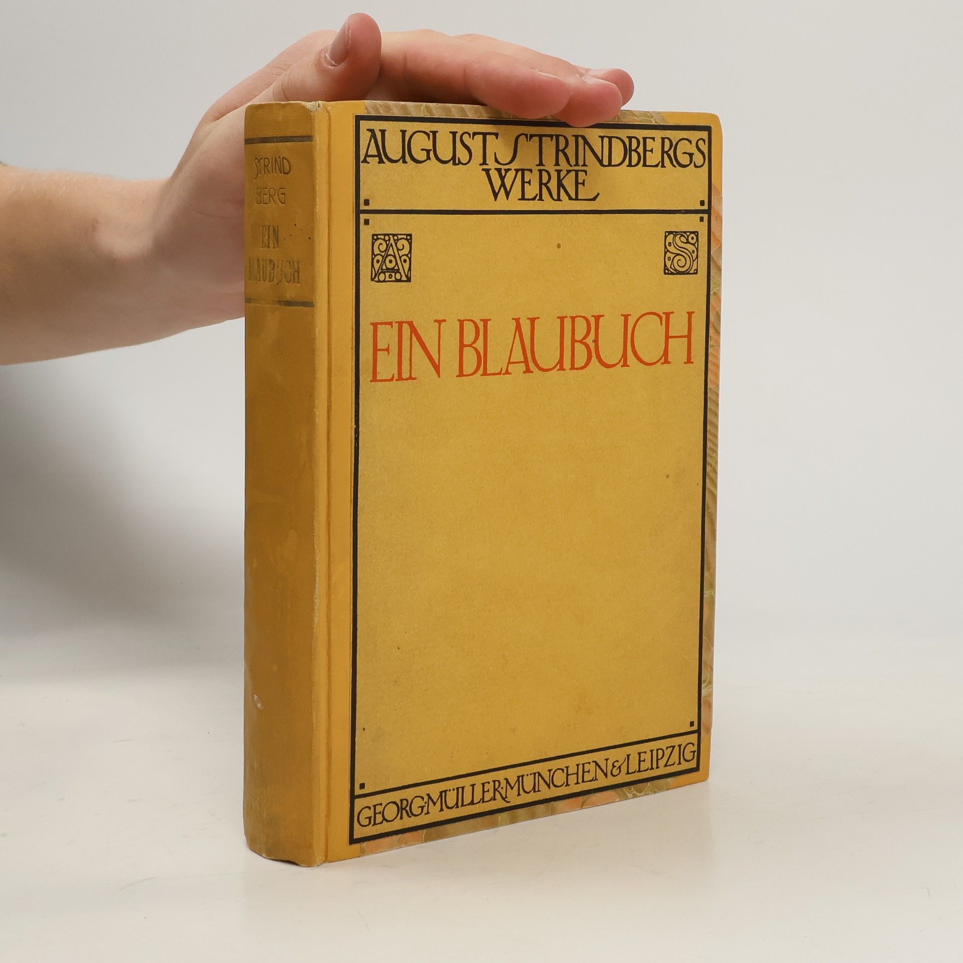 August Strindberg Ein Blaubuch