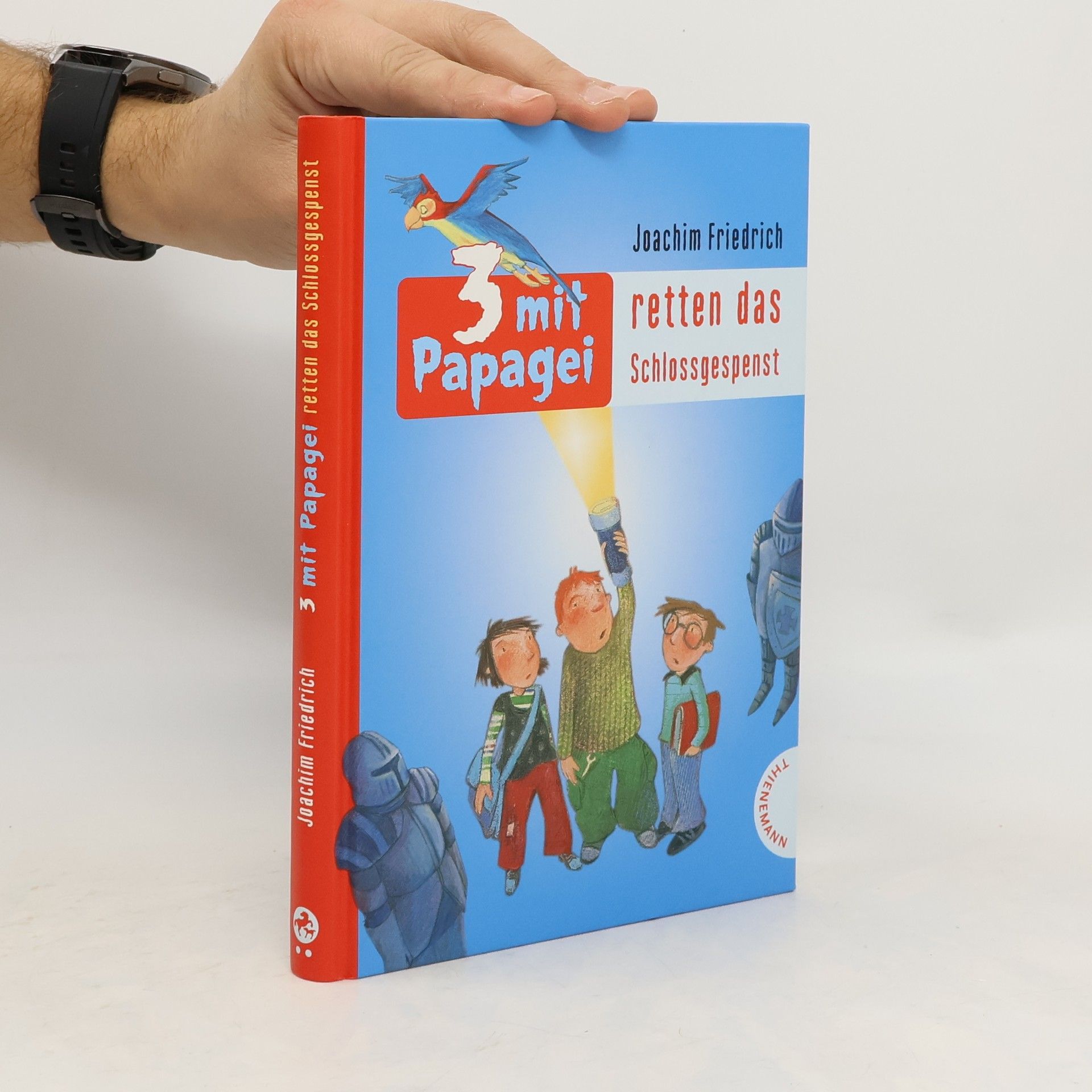 Joachim-Friedrich Kapp 3 mit Papagei retten das Schlossgespenst