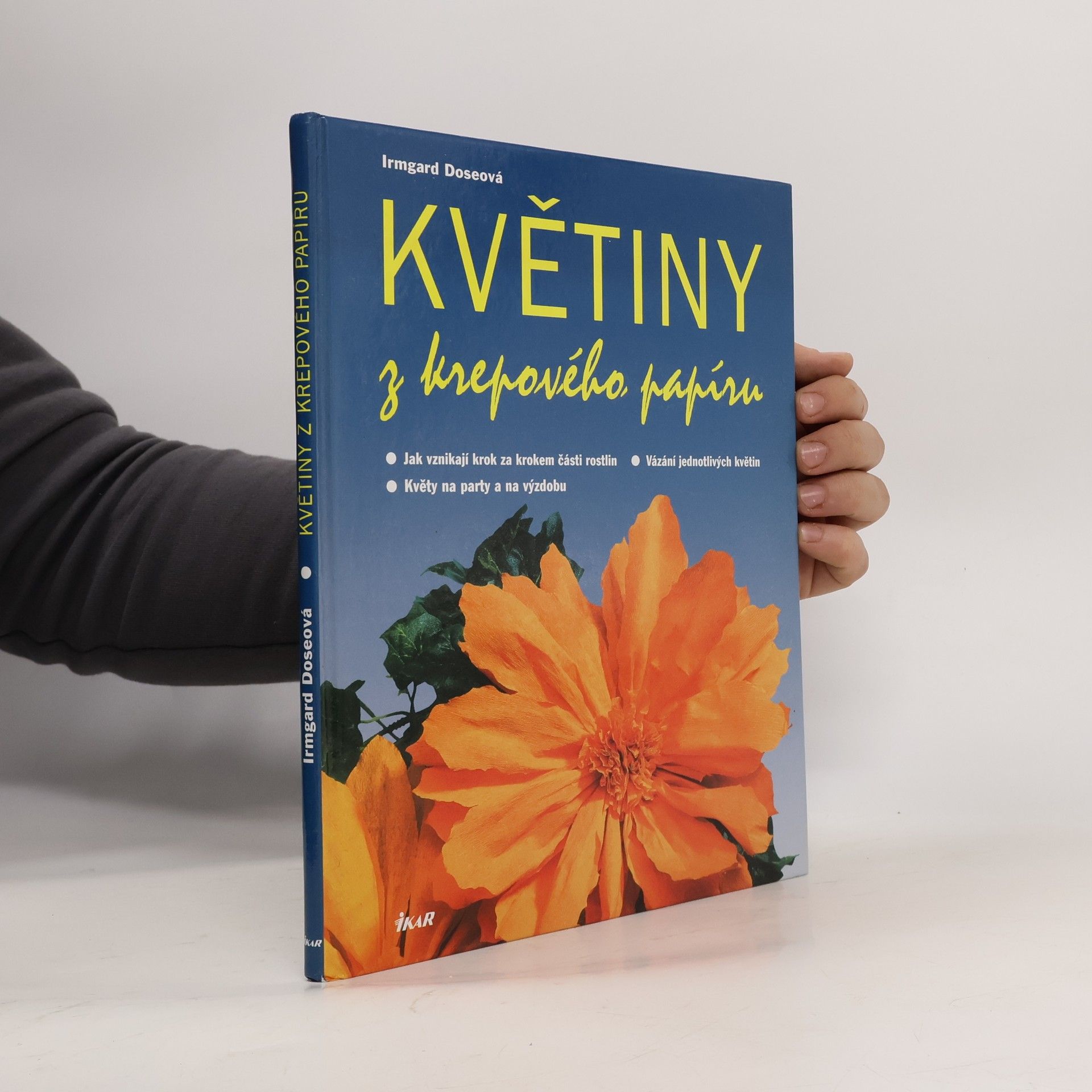 Irmgard Dose Květiny z krepového papíru