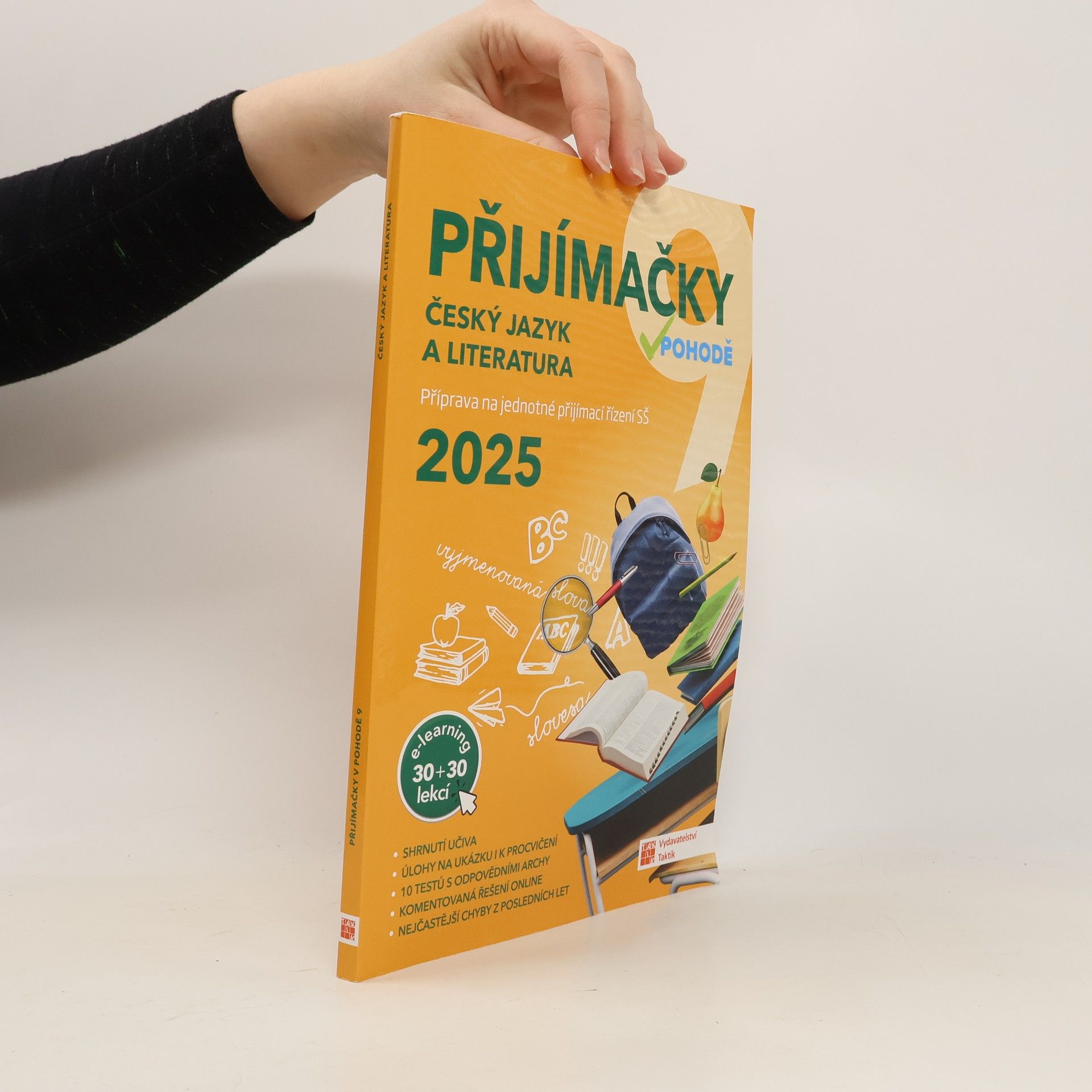 Collectif d'auteurs Přijímačky 9 Český jazyk a literatura + E-learning 2025