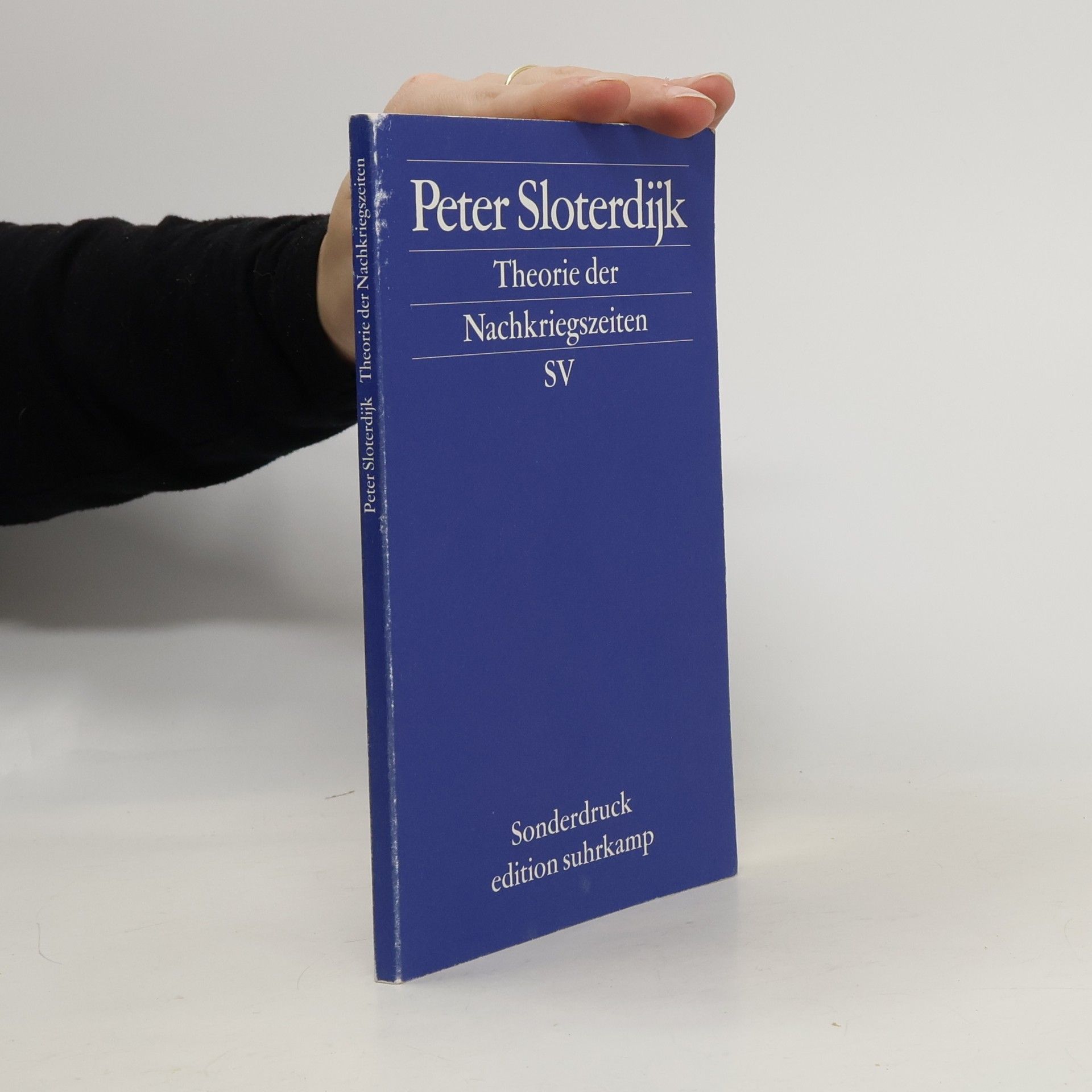 Peter Sloterdijk Theorie der Nachkriegszeiten