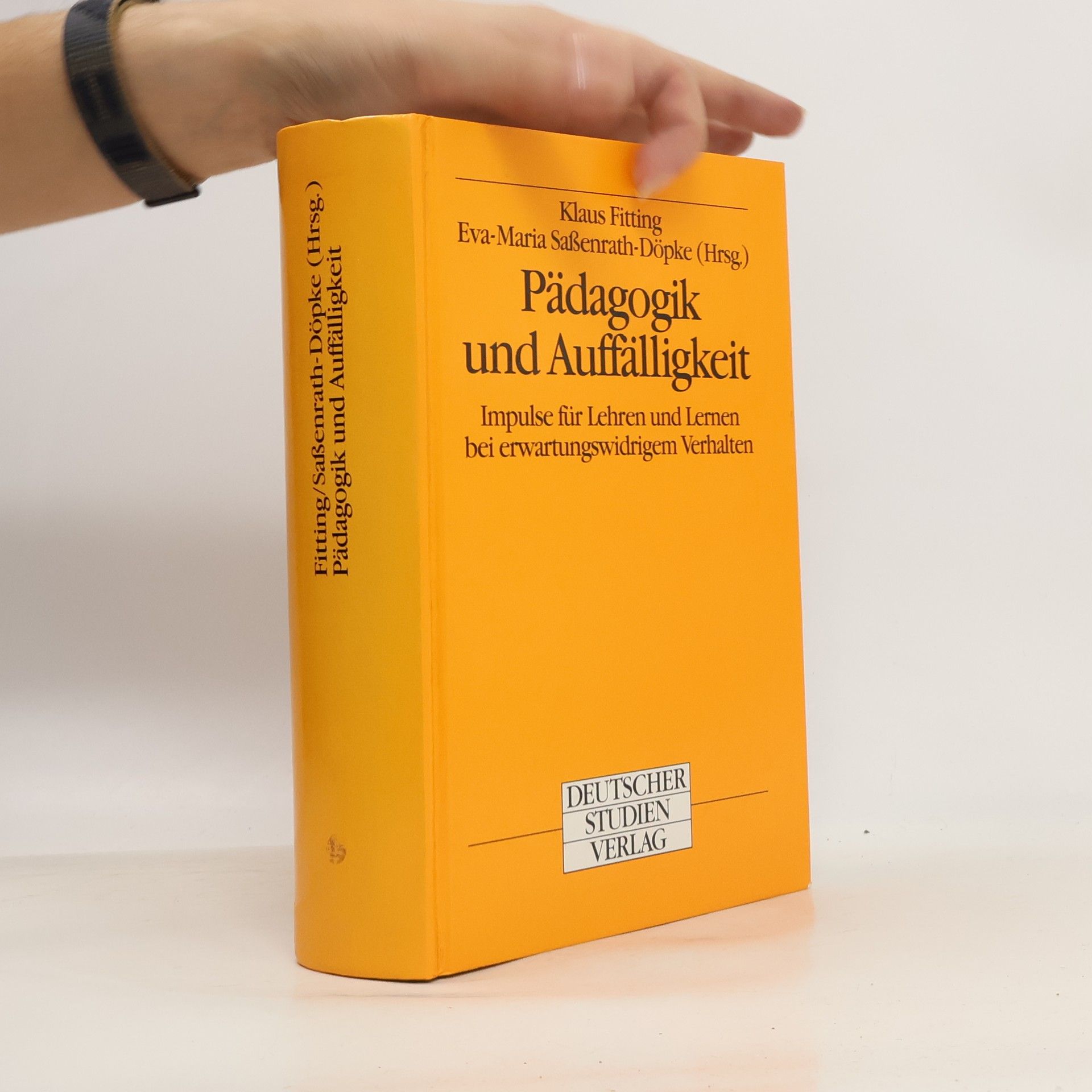 Klaus Fitting Pädagogik und Auffälligkeit