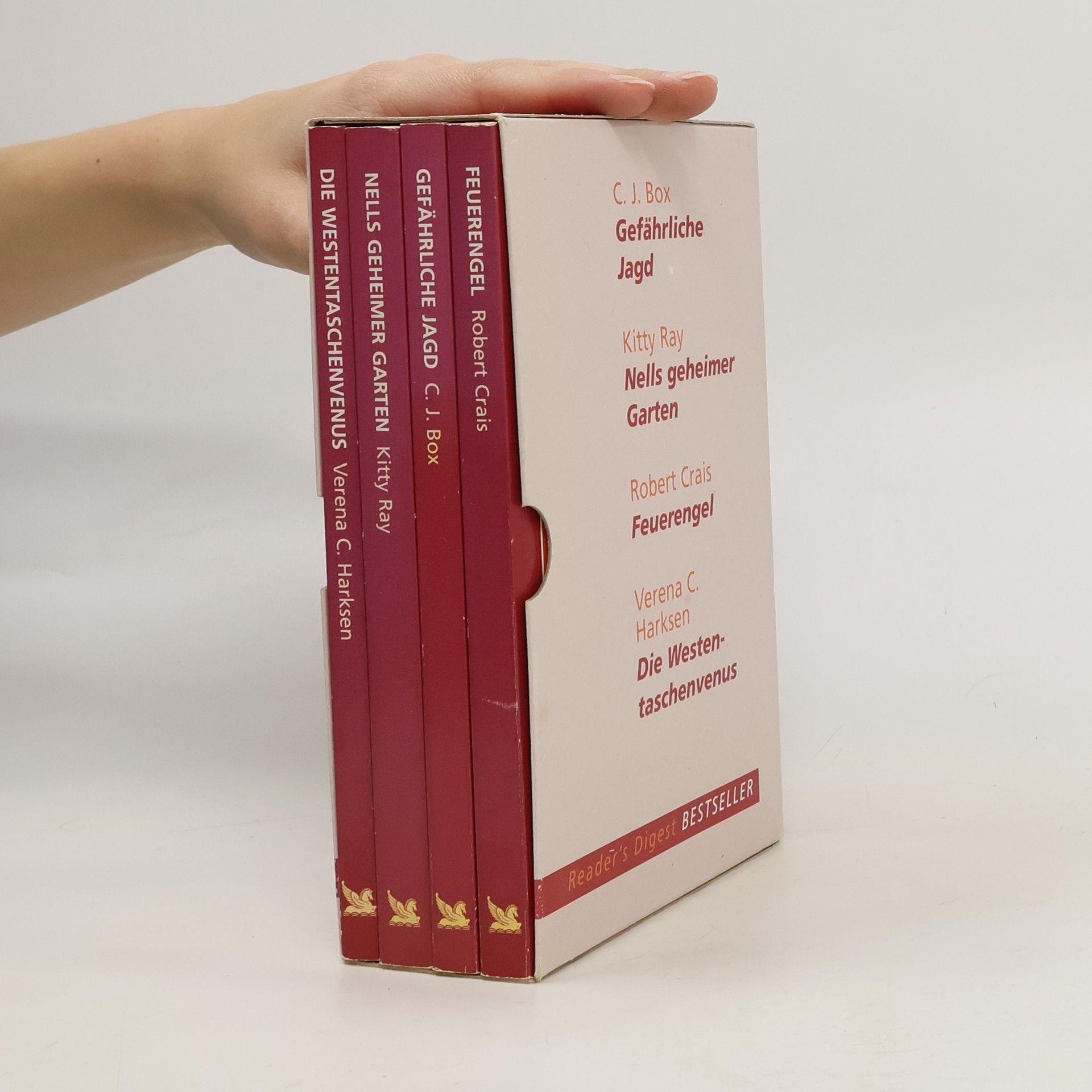 C. J. Box Gefährliche Jagd. Nells Geheimer Garten. Feuerengel. Die Westentaschenvenus