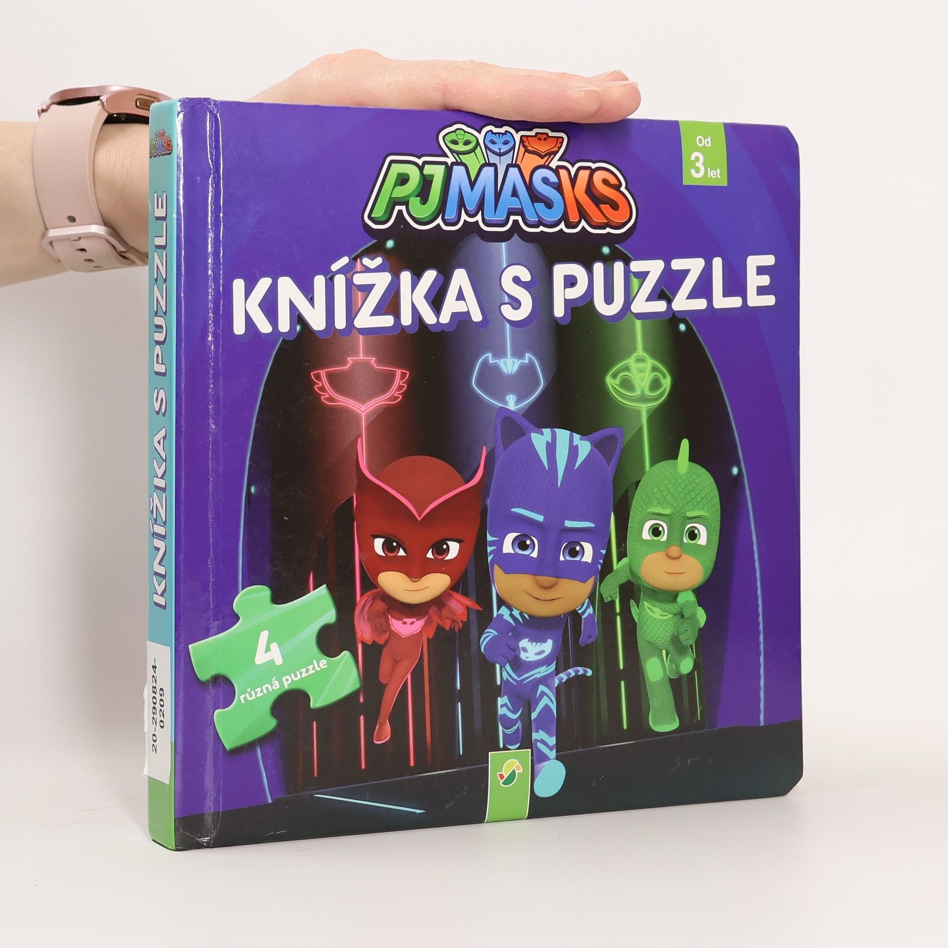 Kolektív autorov PJmasks. Knižka s puzzle