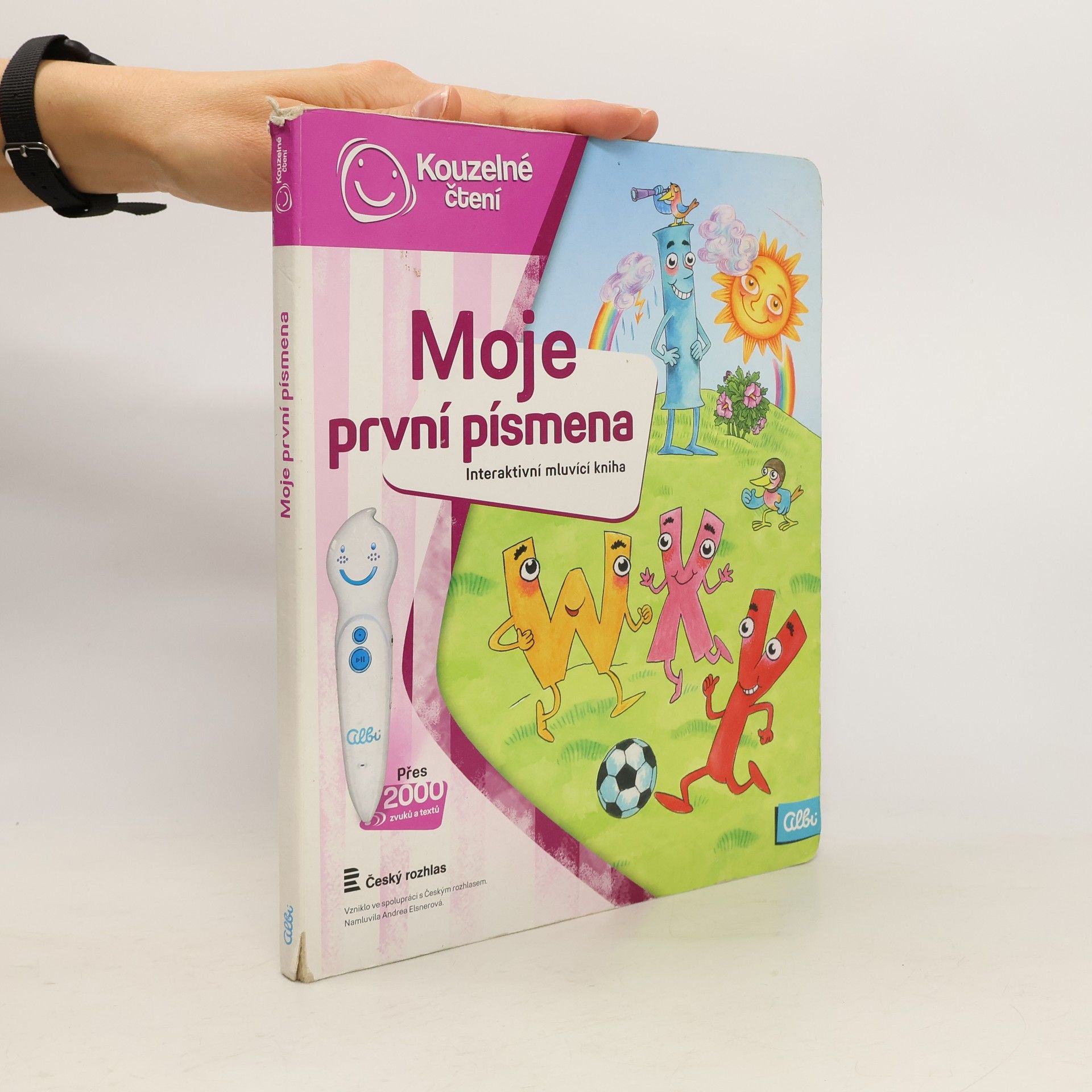 Jan Vodňanský Moje první písmena. Interaktivní mluvící kniha