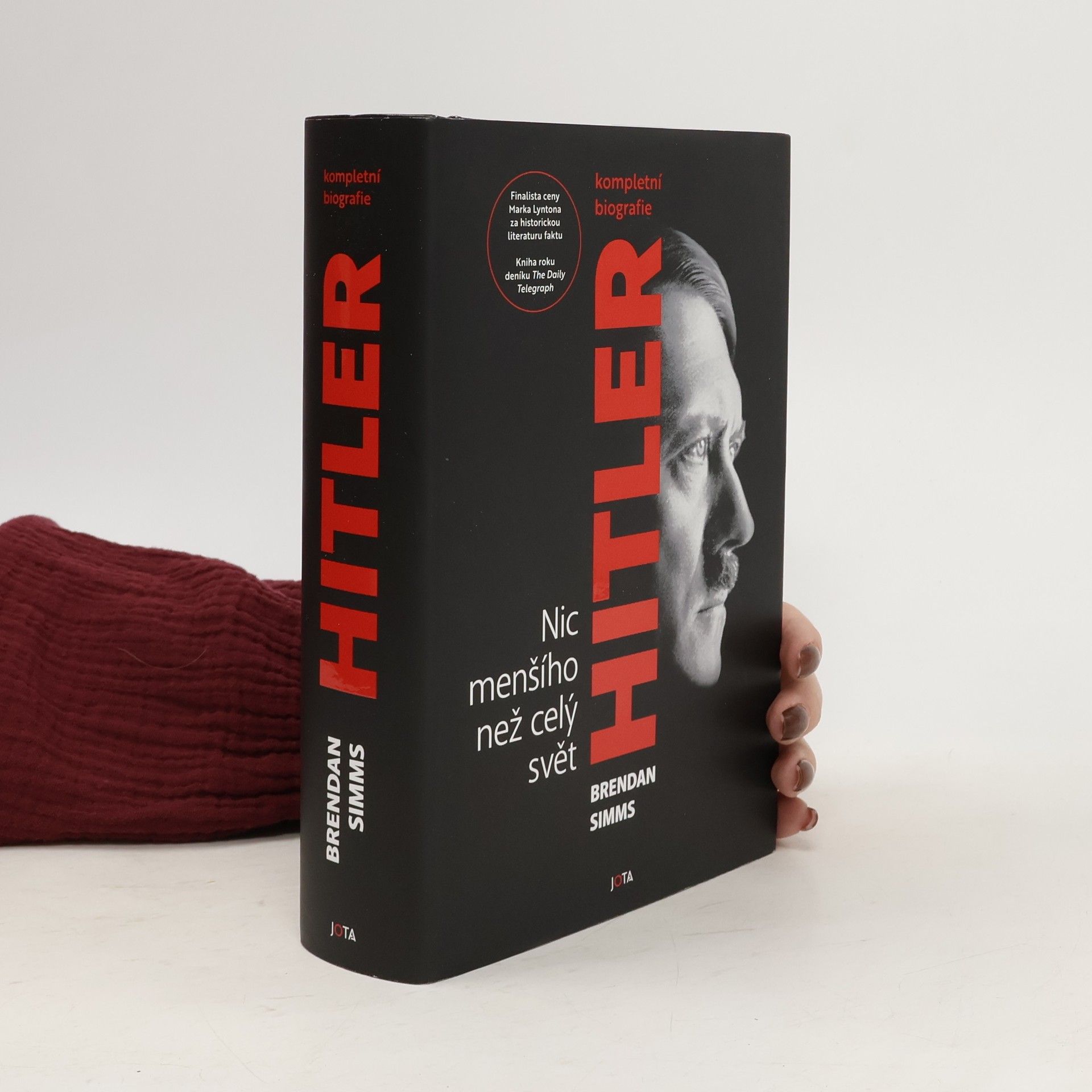 Brendan Simms Hitler Nic menšího než celý svět